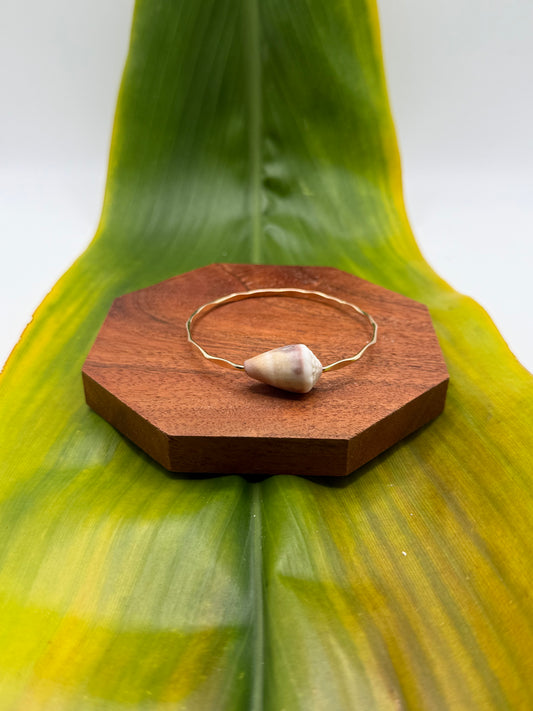 Tahitian Bangle Size 7" Gold Filled