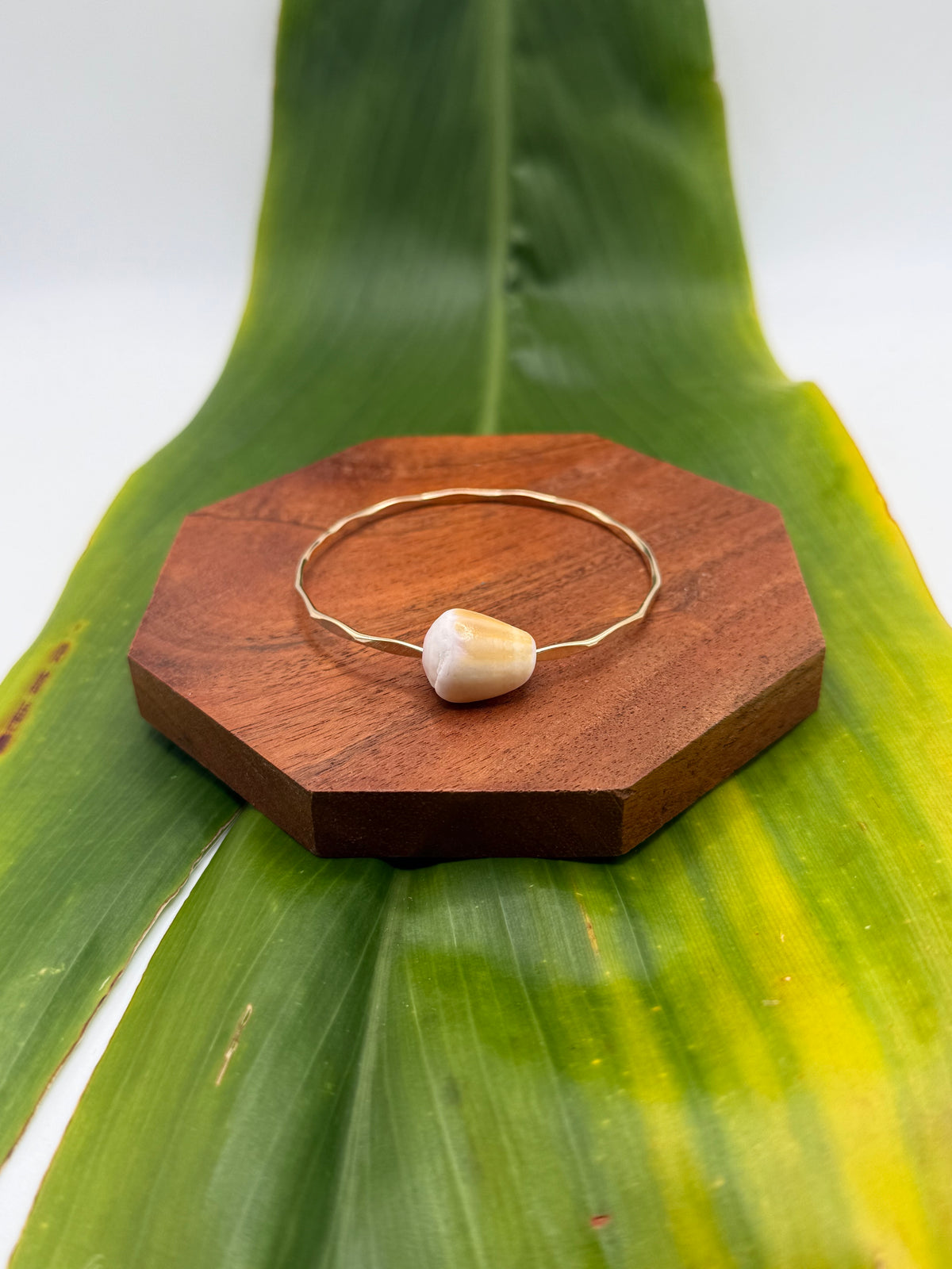 Tahitian Bangle Size 7" Gold Filled