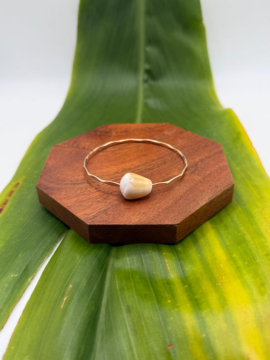 Tahitian Bangle Size 7" Gold Filled