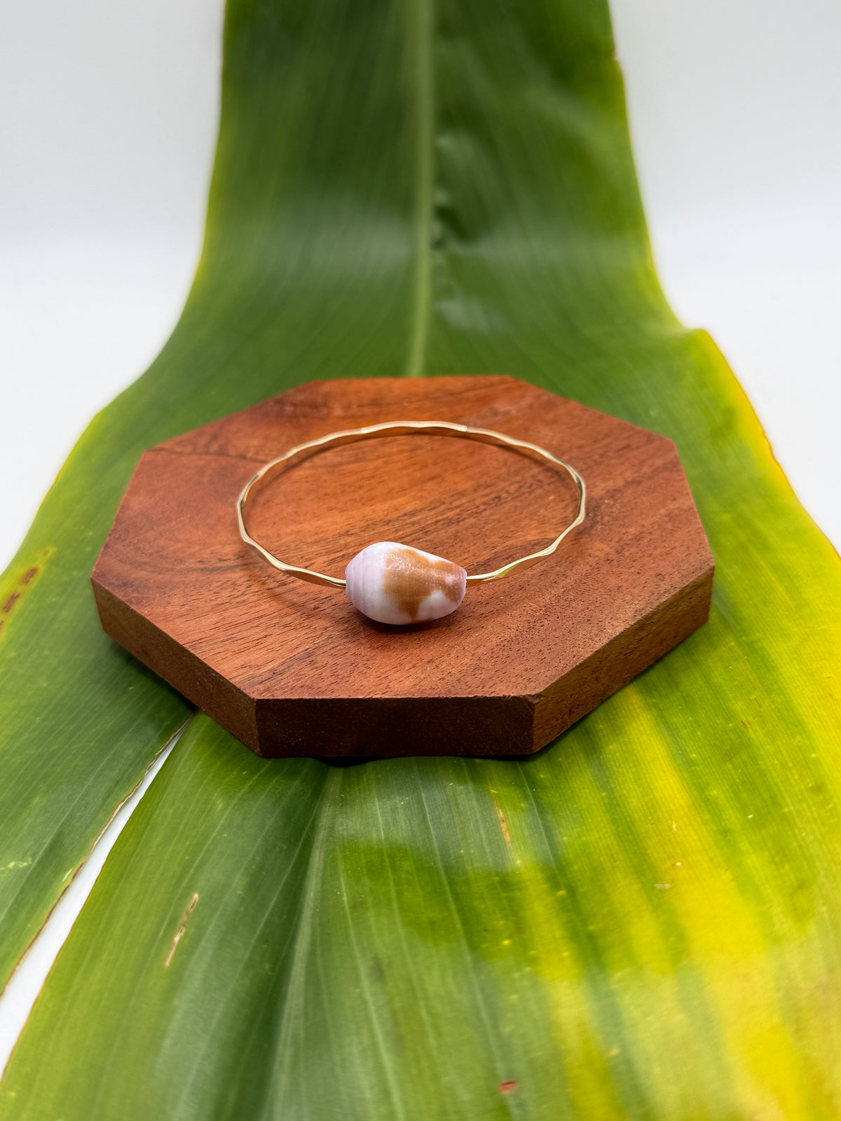 Tahitian Bangle Size 7.5" Gold Filled