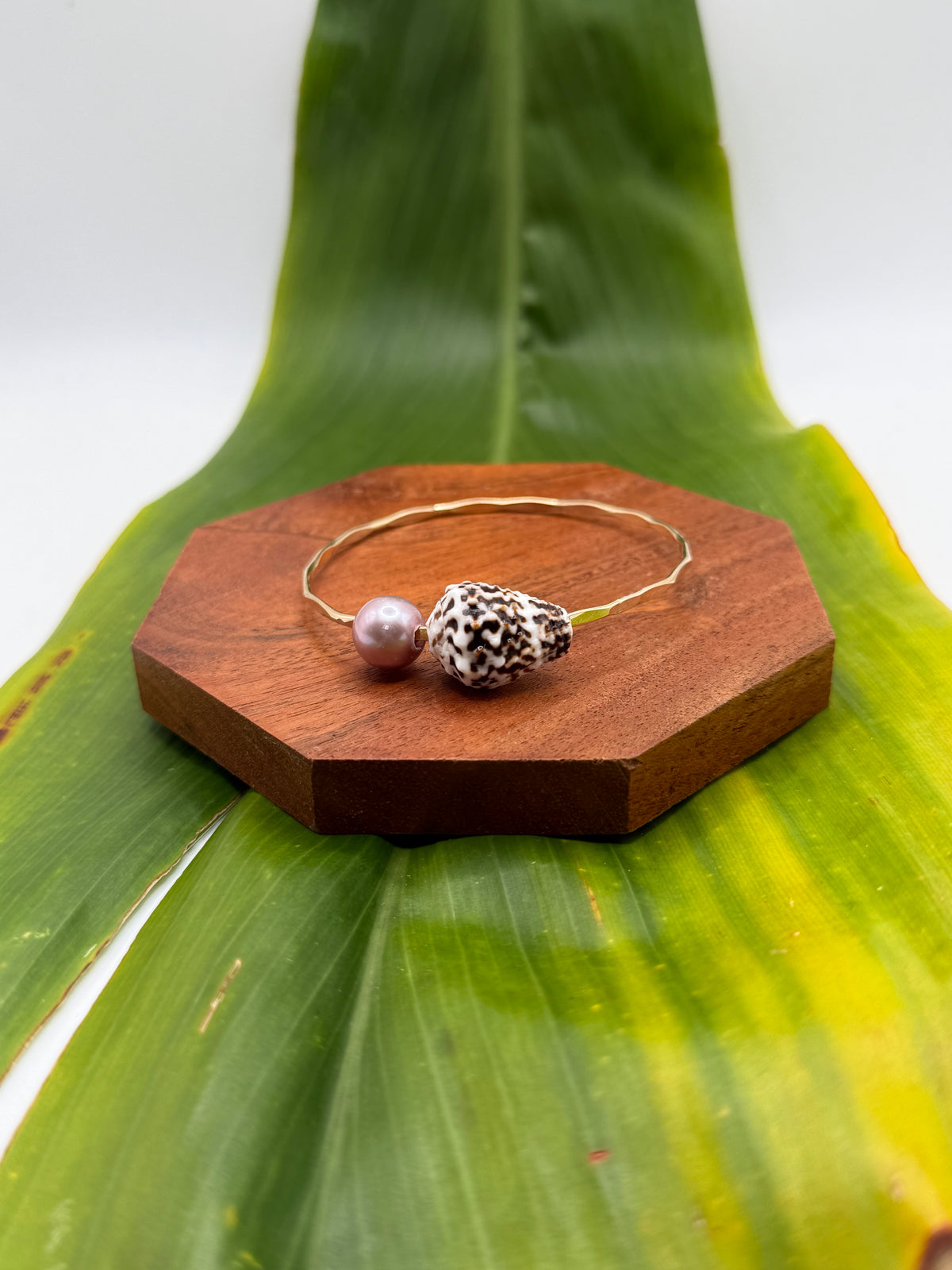 Tahitian Bangle Size 7.5" Gold Filled