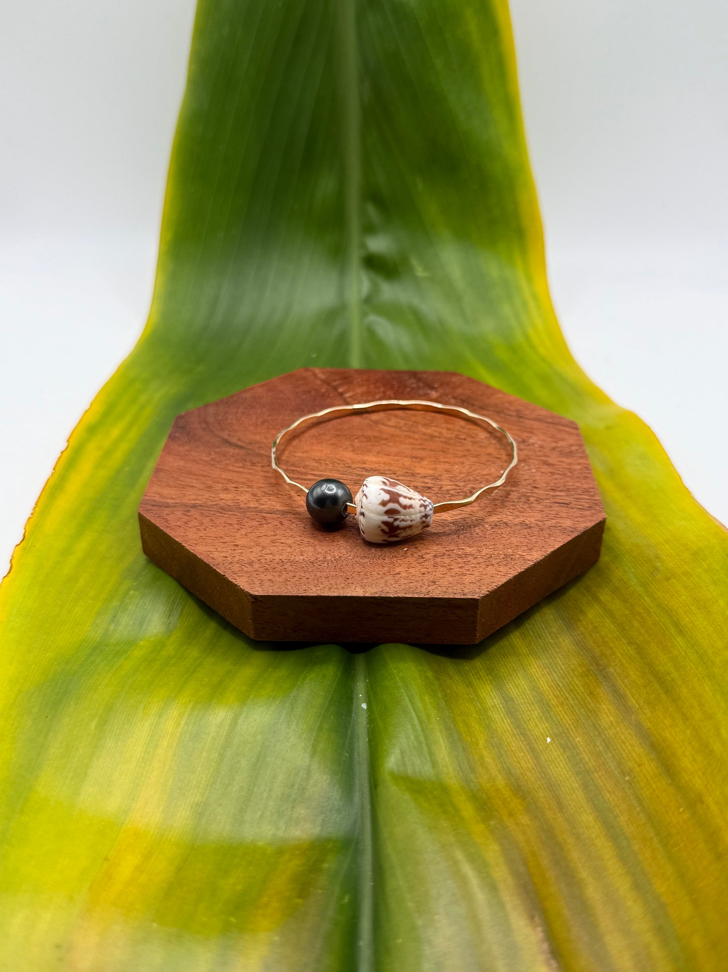 Tahitian Bangle Size 7" Gold Filled