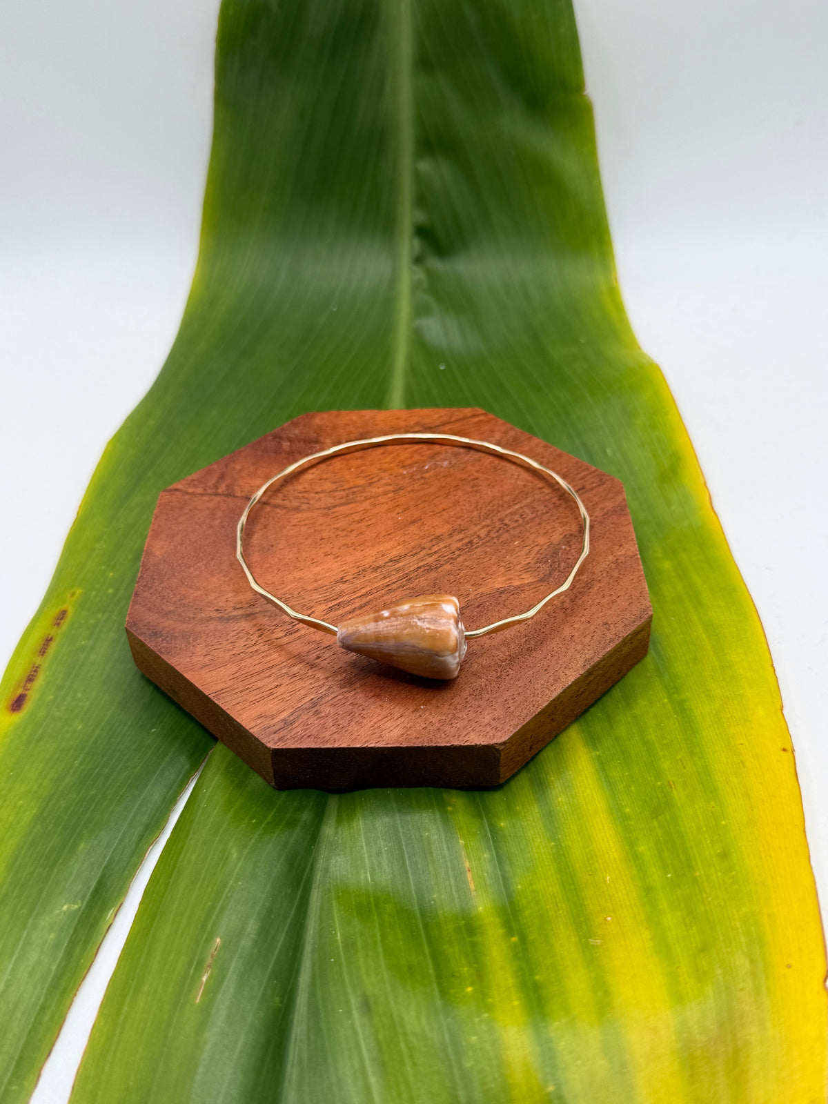 Tahitian Bangle Size 9” Gold Filled