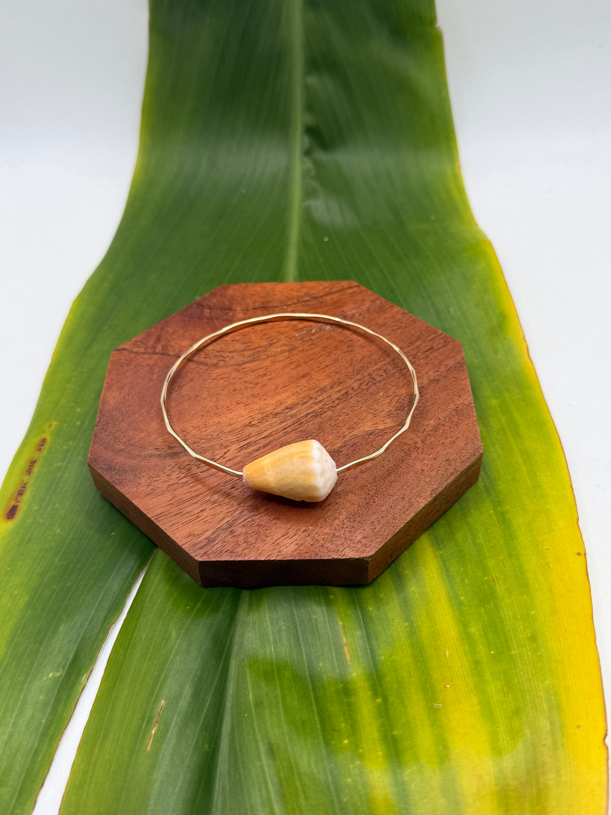 Tahitian Bangle Size 8.5” Gold Filled