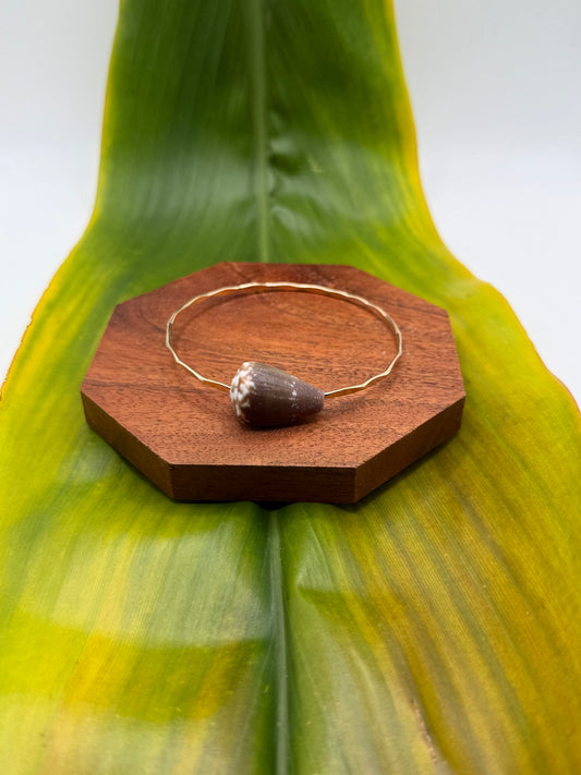 Tahitian Bangle Size 8" Gold Filled