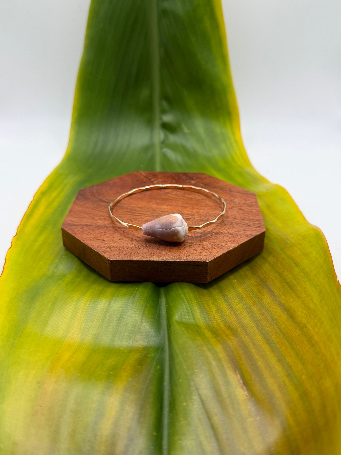 Tahitian Bangle Size 7.5" Gold Filled