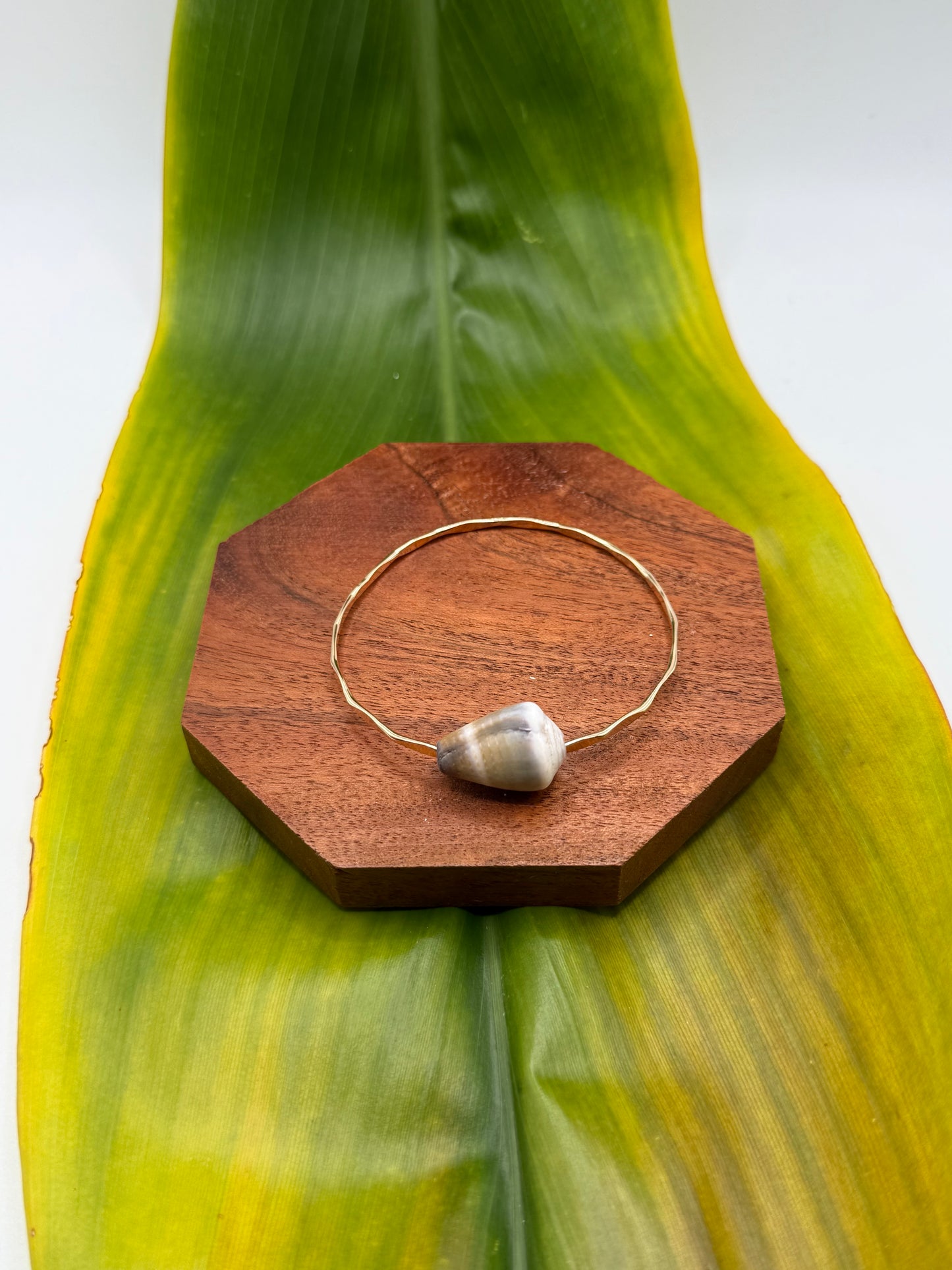 Tahitian Bangle Size 7.5" Gold Filled