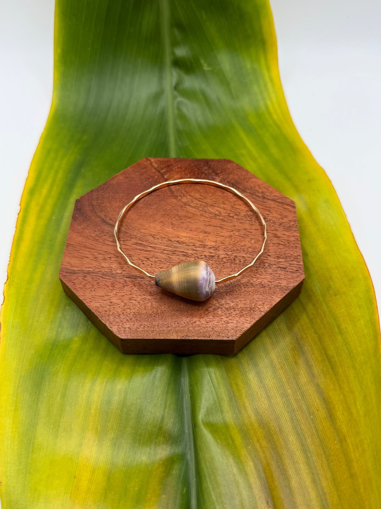 Tahitian Bangle Size 8" Gold Filled