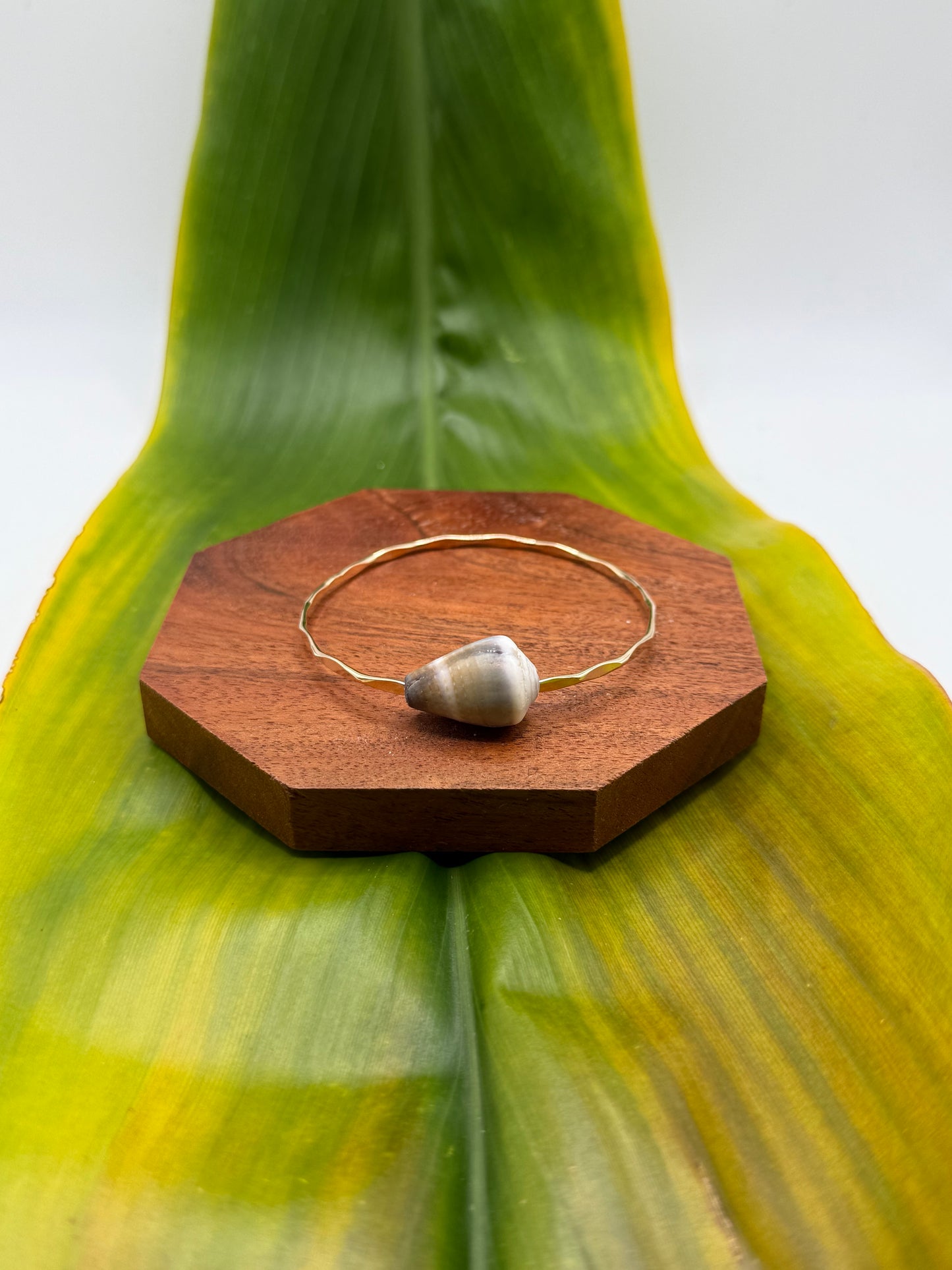 Tahitian Bangle Size 7.5" Gold Filled