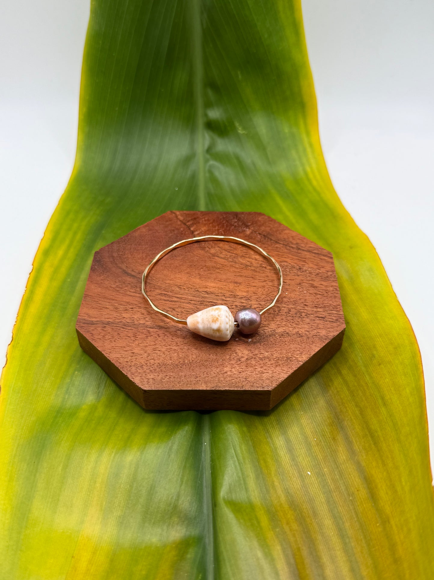 Tahitian Bangle Size 7" Gold Filled