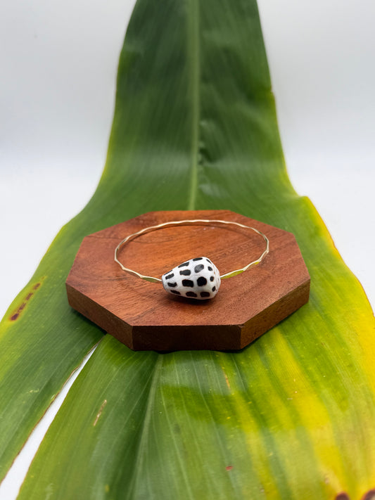 Tahitian Bangle Size 8.5” Gold Filled
