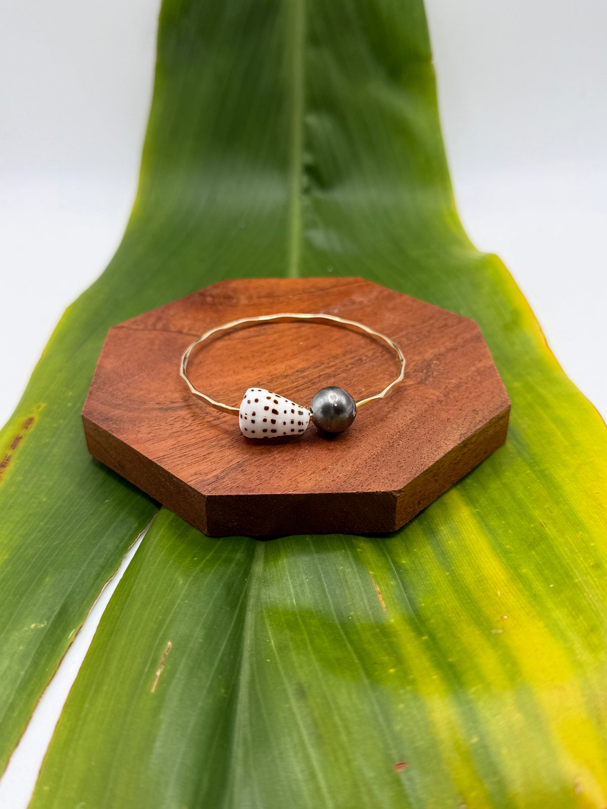 Tahitian Bangle Size 7" Gold Filled