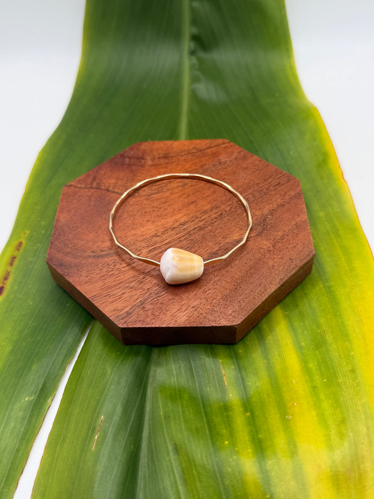 Tahitian Bangle Size 7" Gold Filled