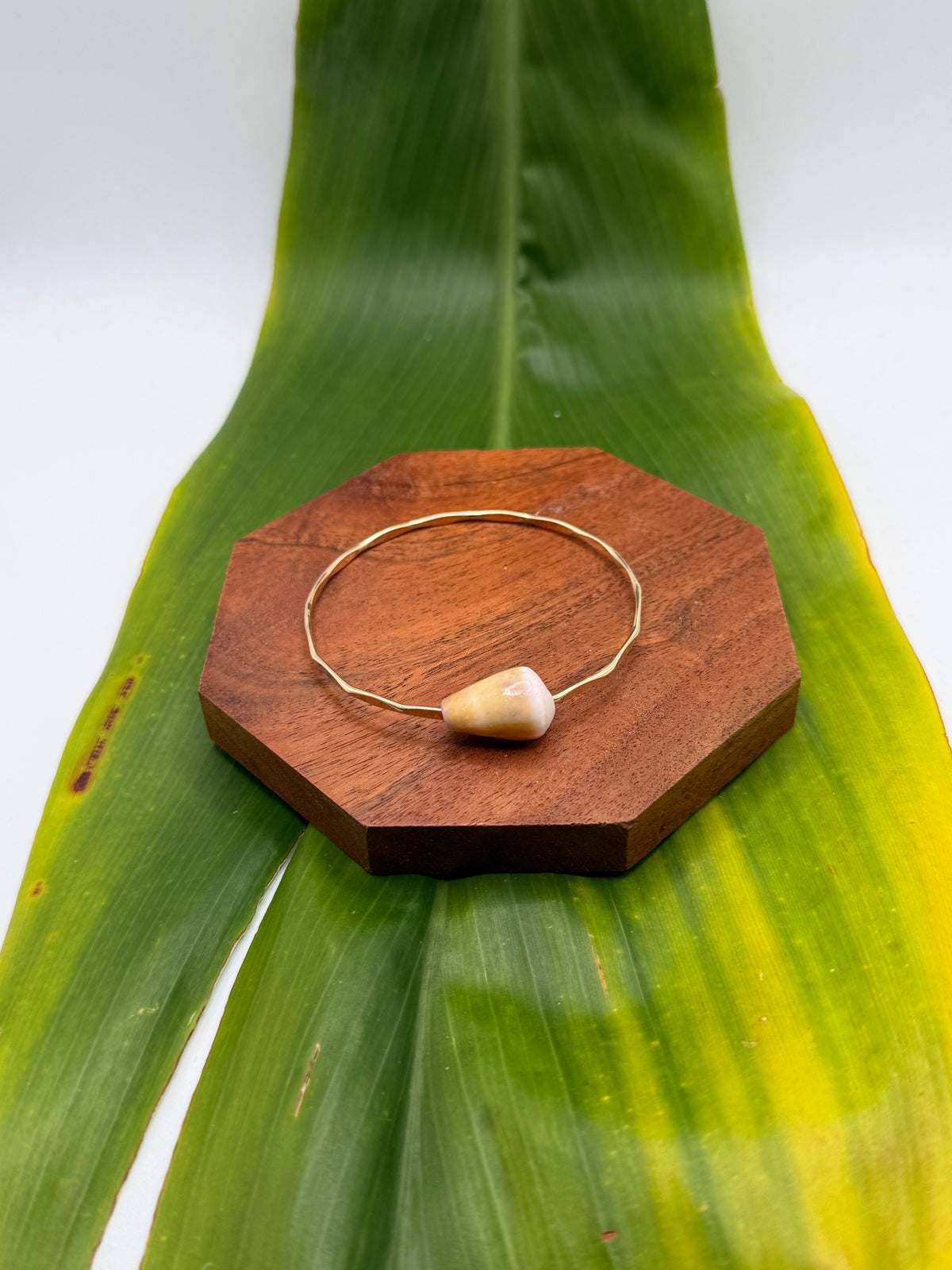 Tahitian Bangle Size 7.5" Gold Filled