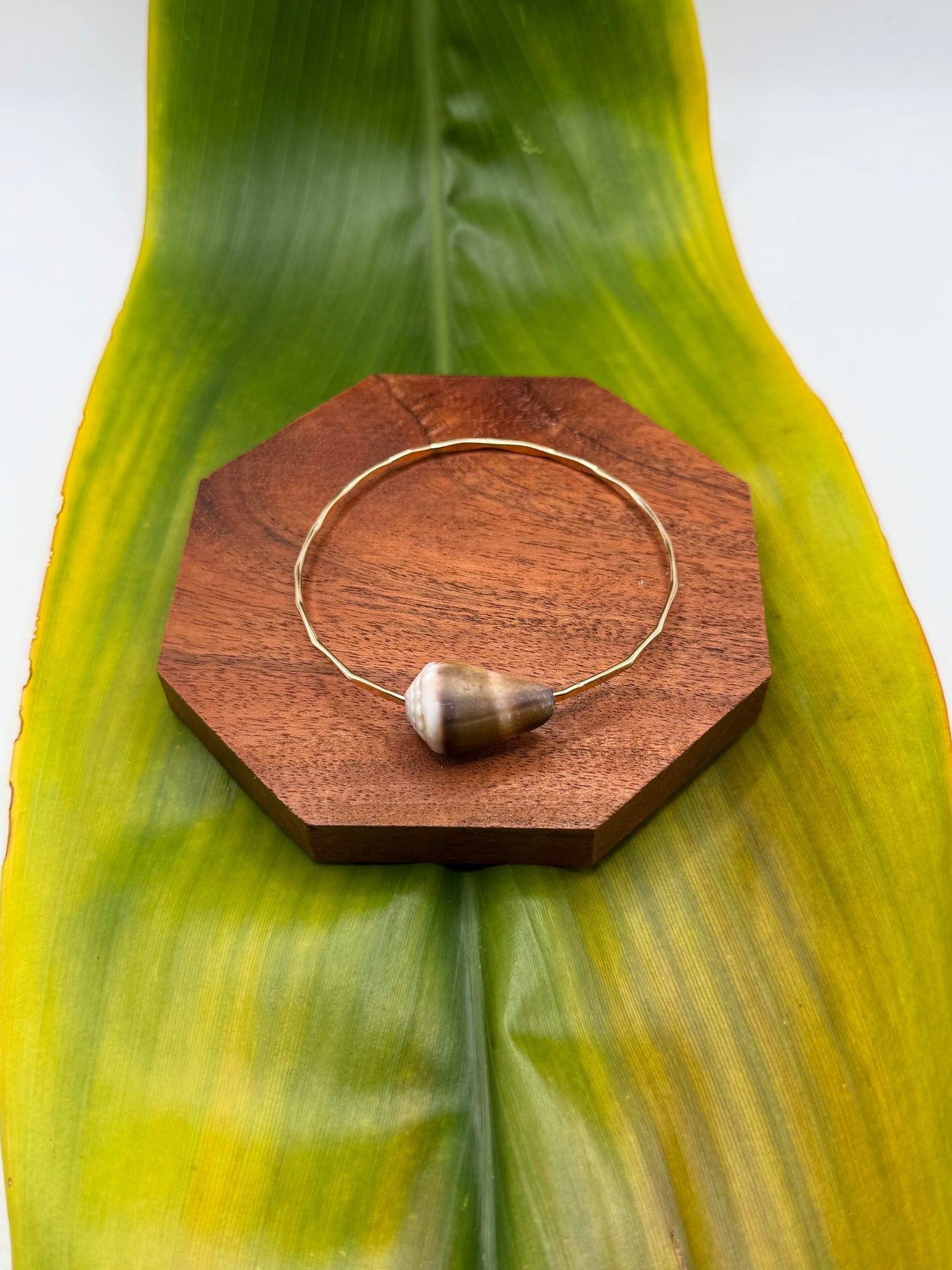 Tahitian Bangle Size 8" Gold Filled