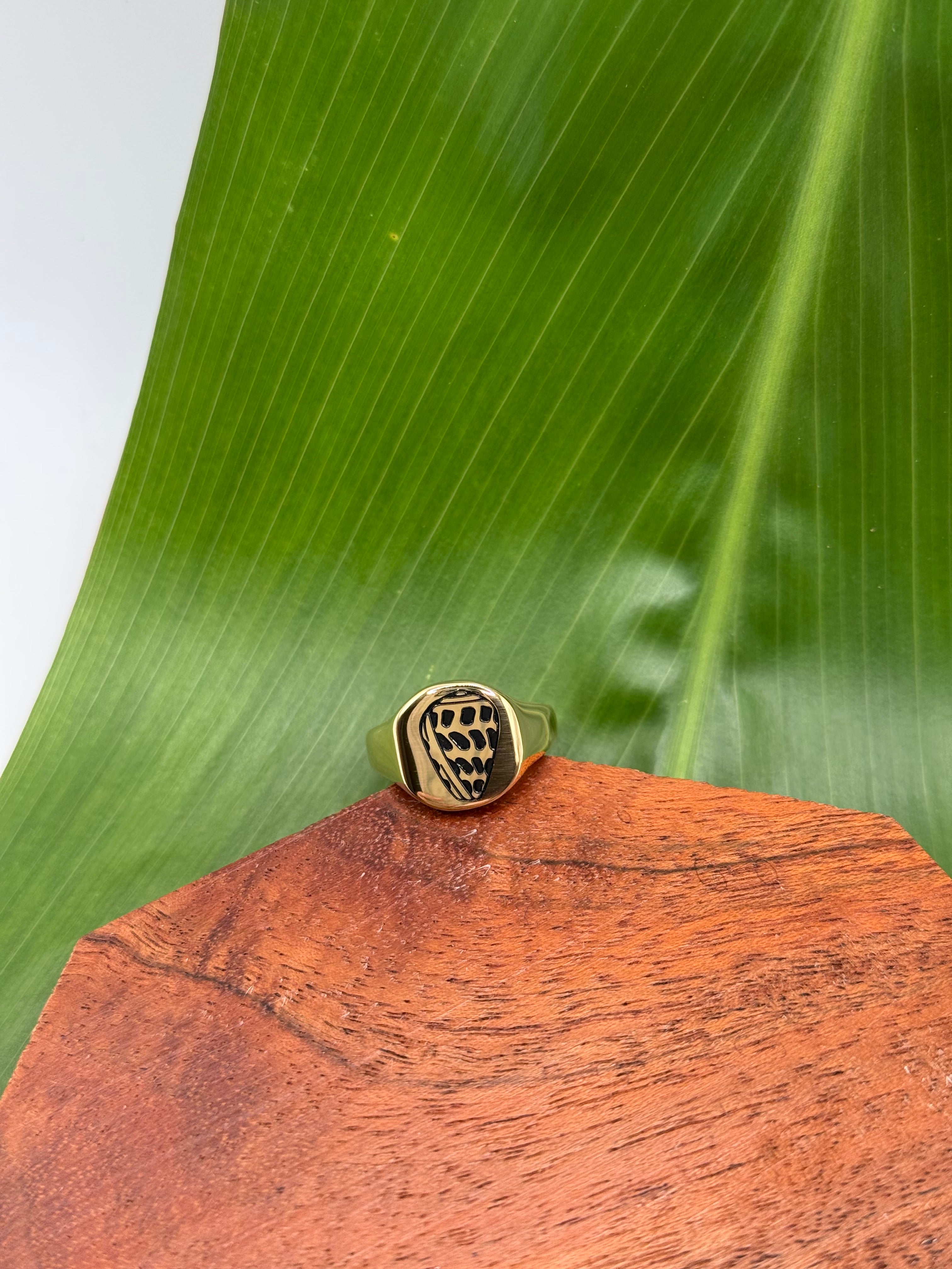 Hebrew Shell Ring – Kuiki