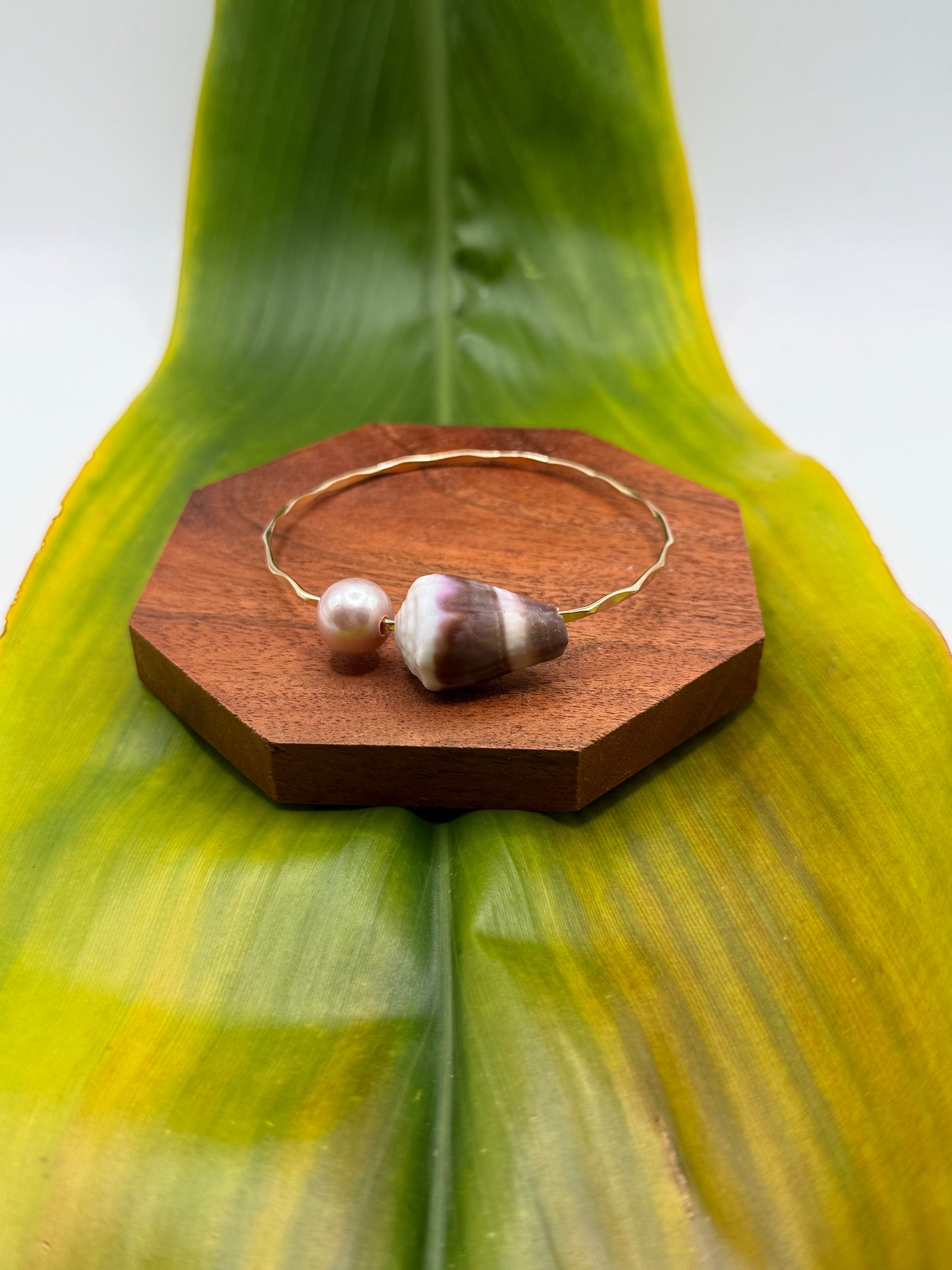 Tahitian Bangle Size 8.5" Gold Filled