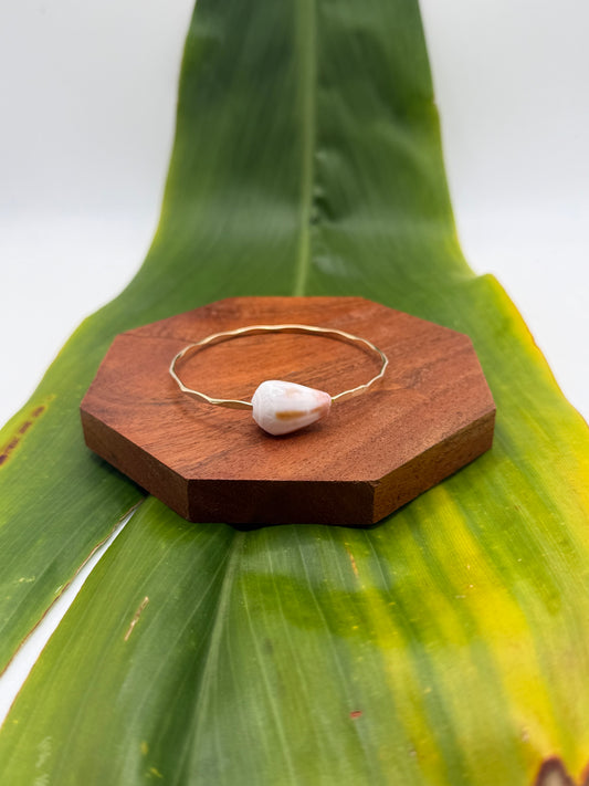 Tahitian Bangle Size 7" Gold Filled