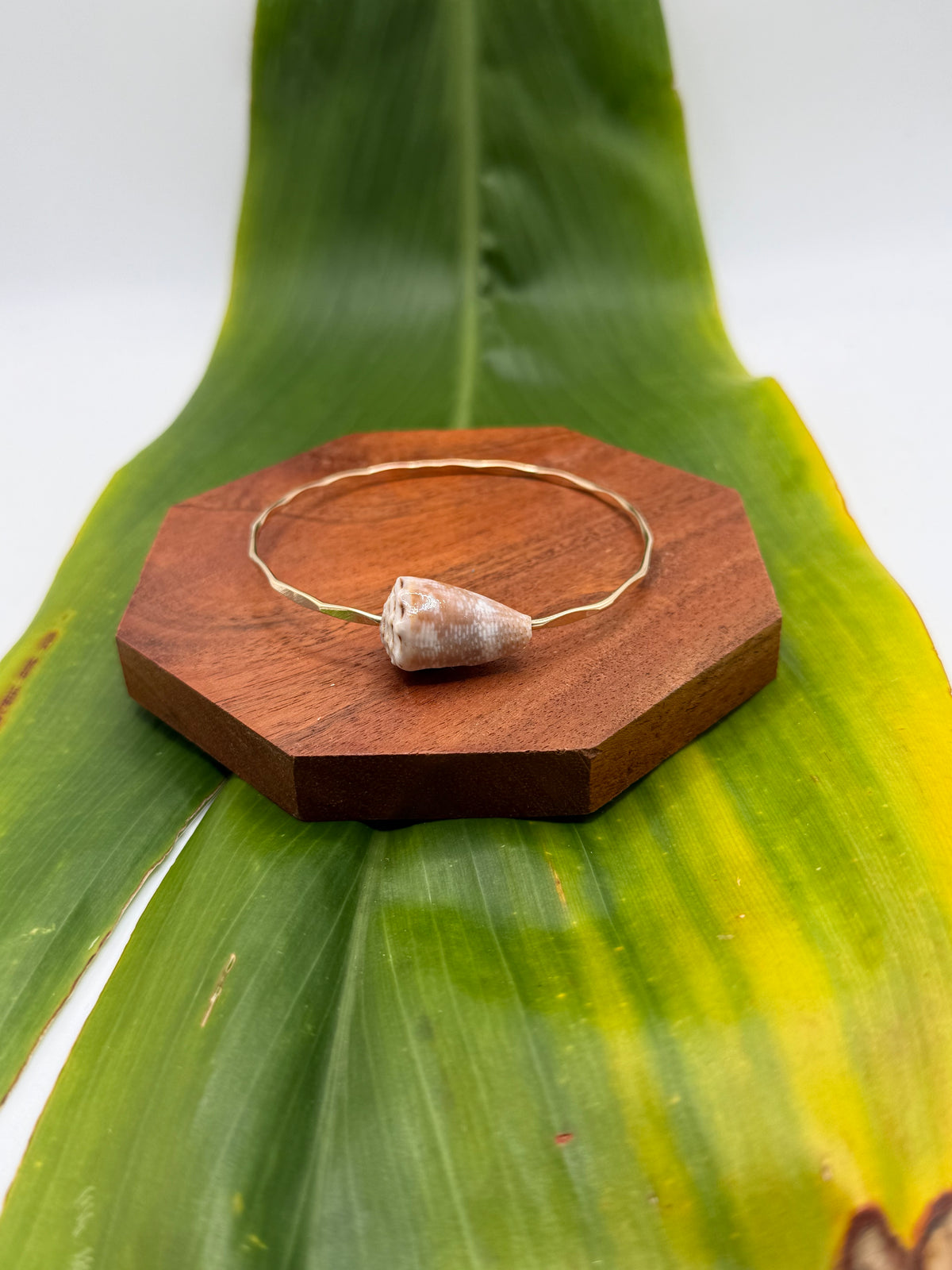 Tahitian Bangle Size 8" Gold Filled