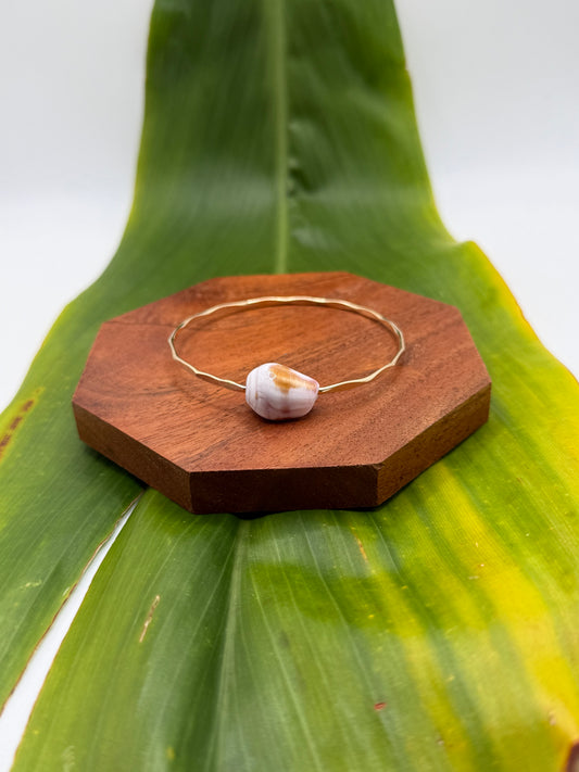 Tahitian Bangle Size 7.5" Gold Filled
