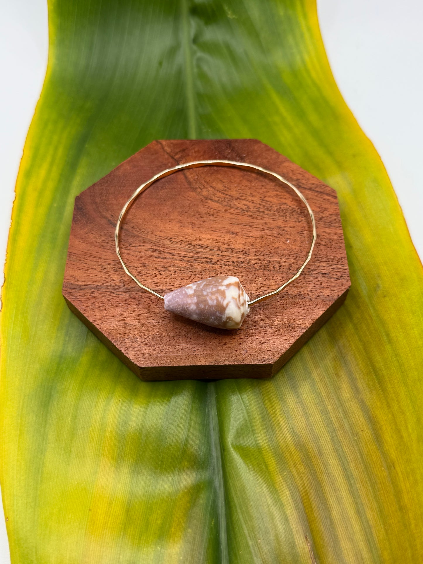 Tahitian Bangle Size 9" Gold Filled