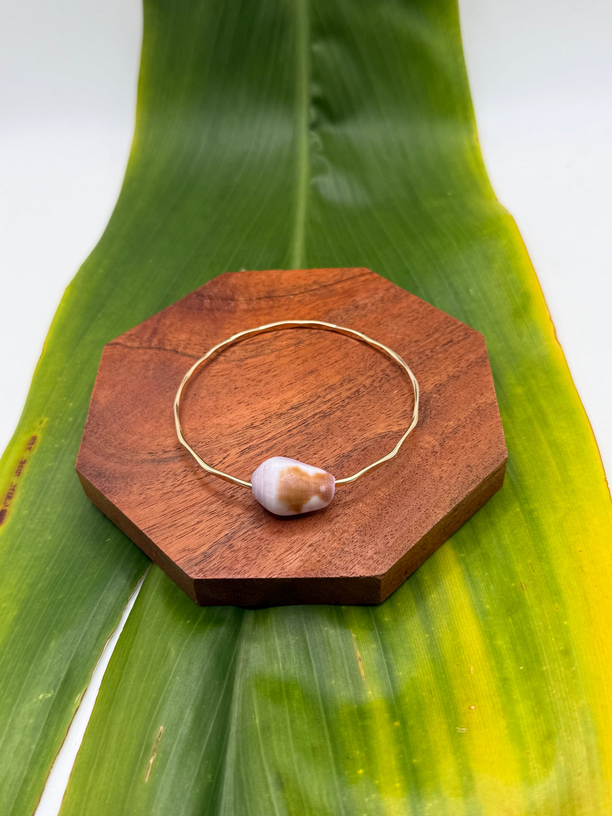 Tahitian Bangle Size 7.5" Gold Filled