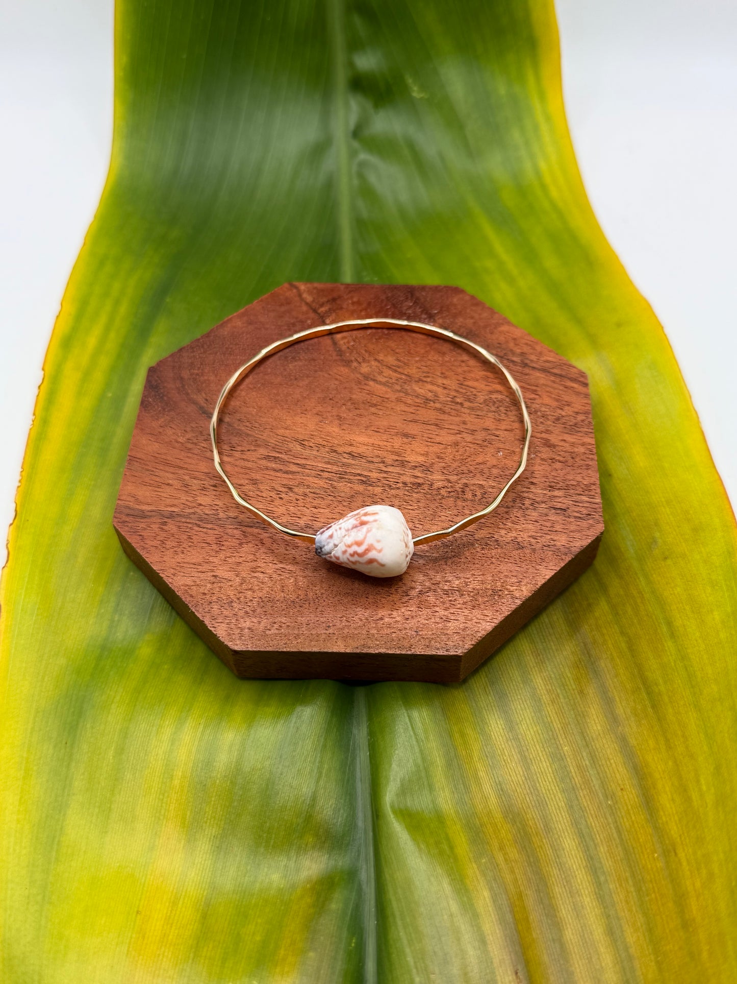 Tahitian Bangle Size 8.5" Gold Filled