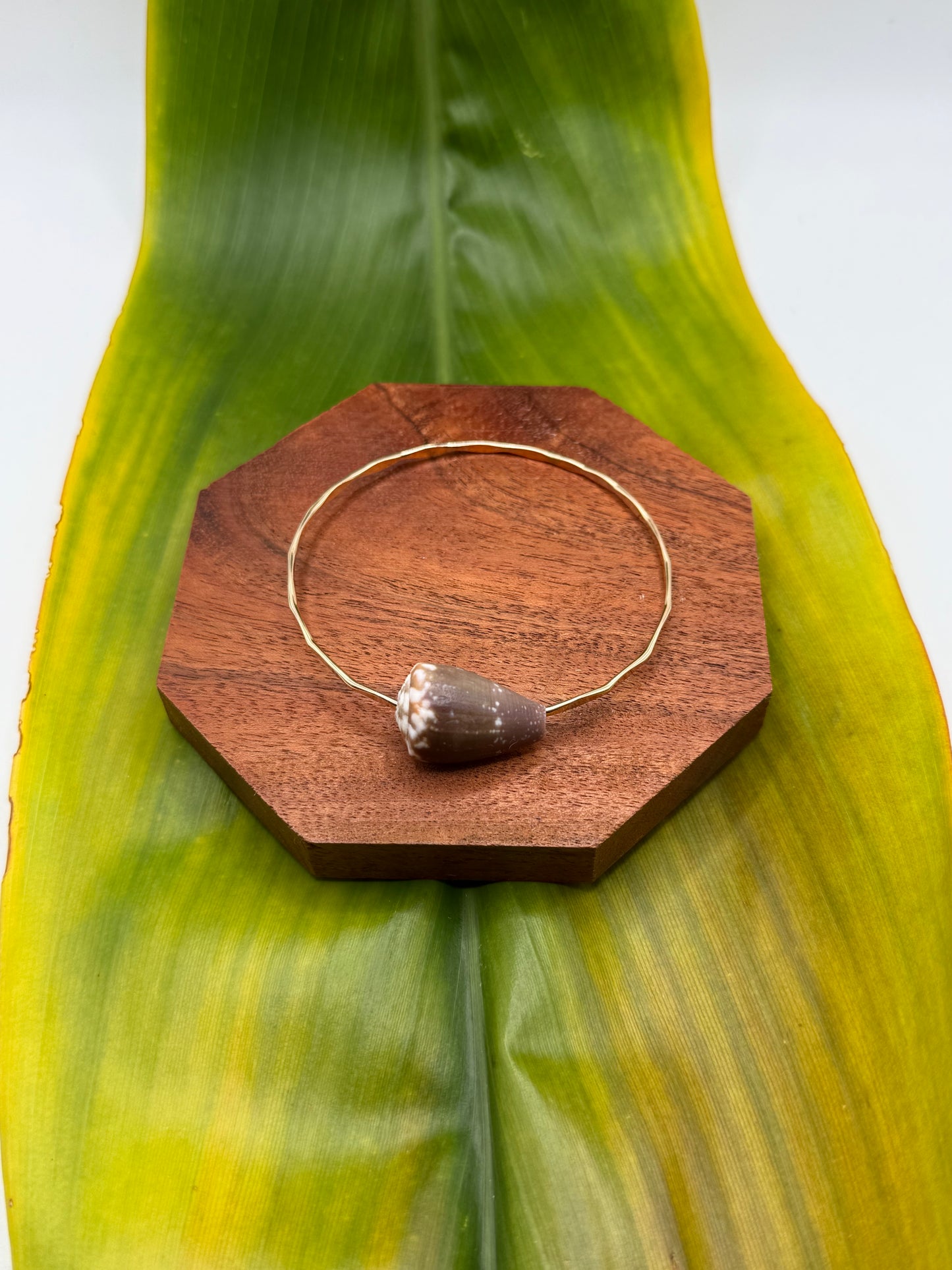 Tahitian Bangle Size 8" Gold Filled