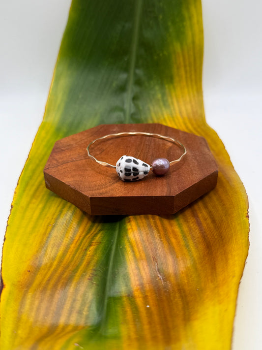 Tahitian Bangle Size 7.5" Gold Filled