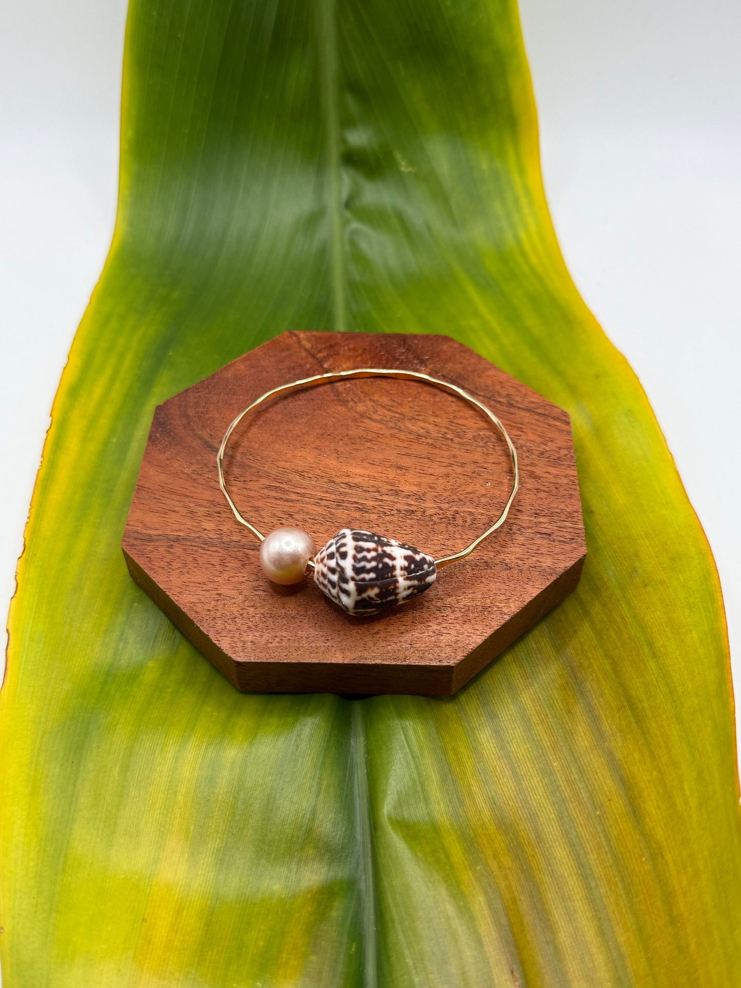 Tahitian Bangle Size 8.5" Gold Filled