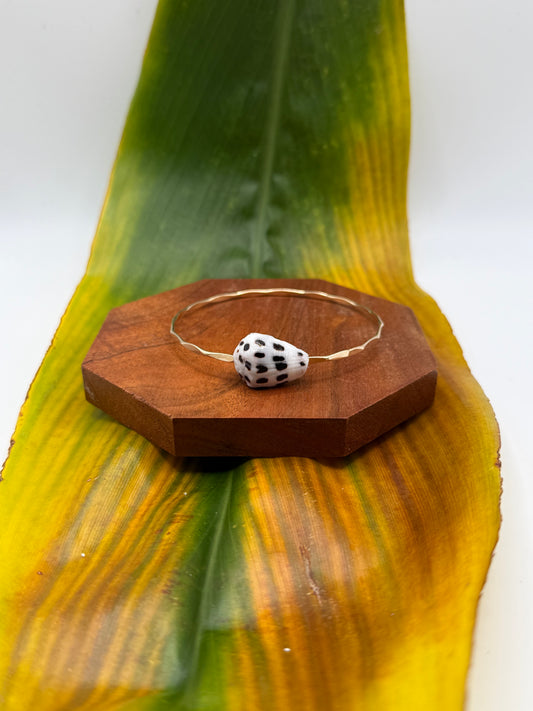 Tahitian Bangle Size 8" Gold Filled