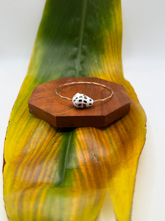 Tahitian Bangle Size 7.5" Gold Filled