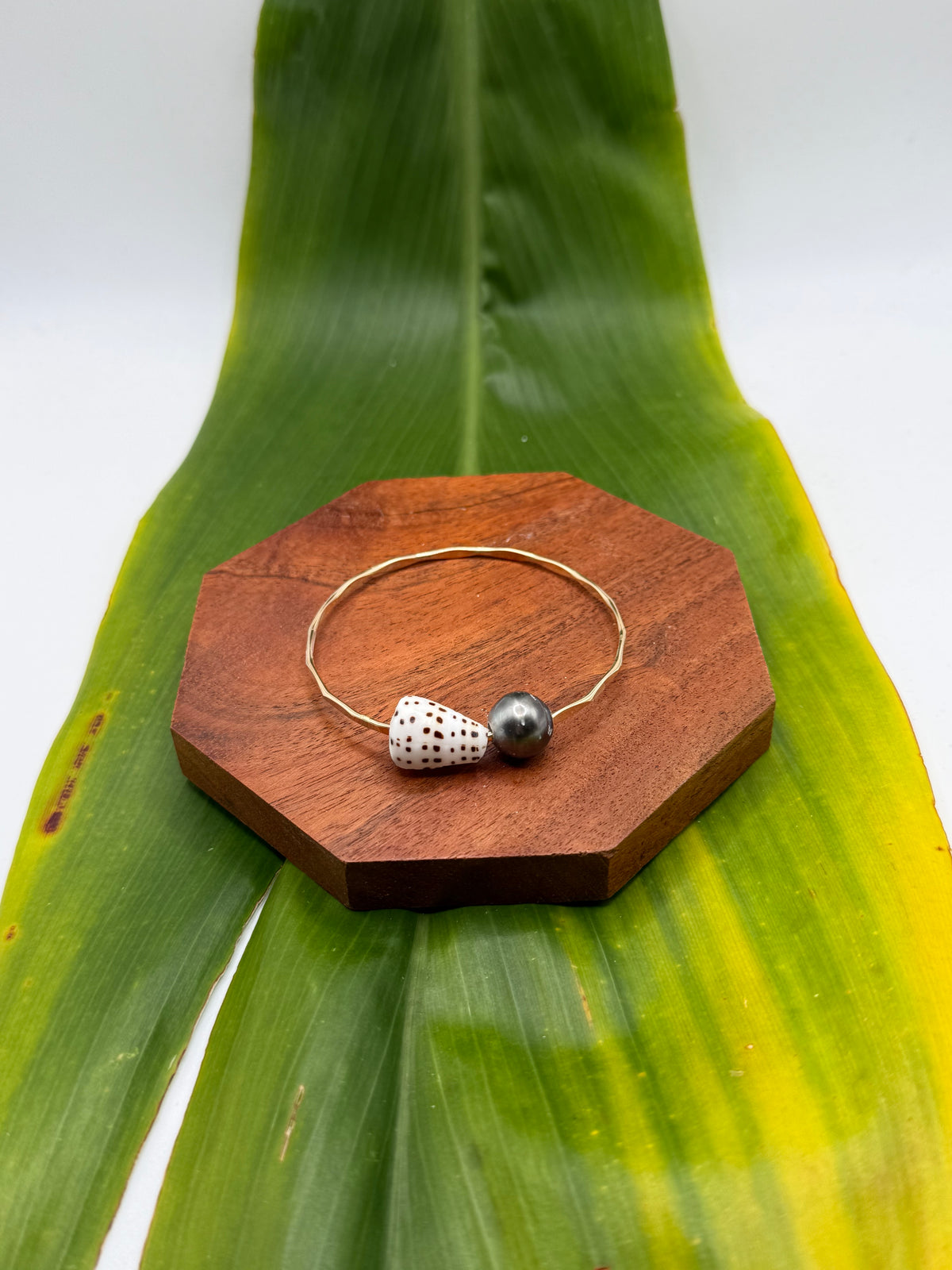 Tahitian Bangle Size 7" Gold Filled