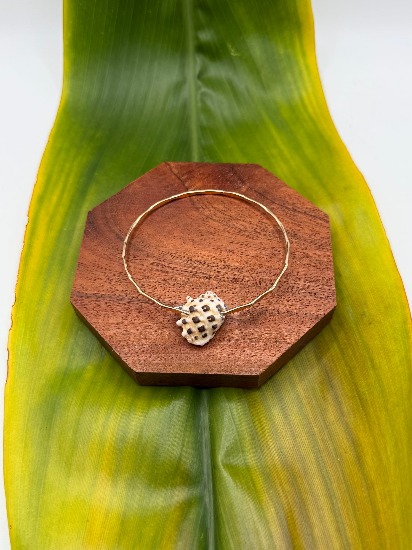 Tahitian Bangle Size 8" Gold Filled