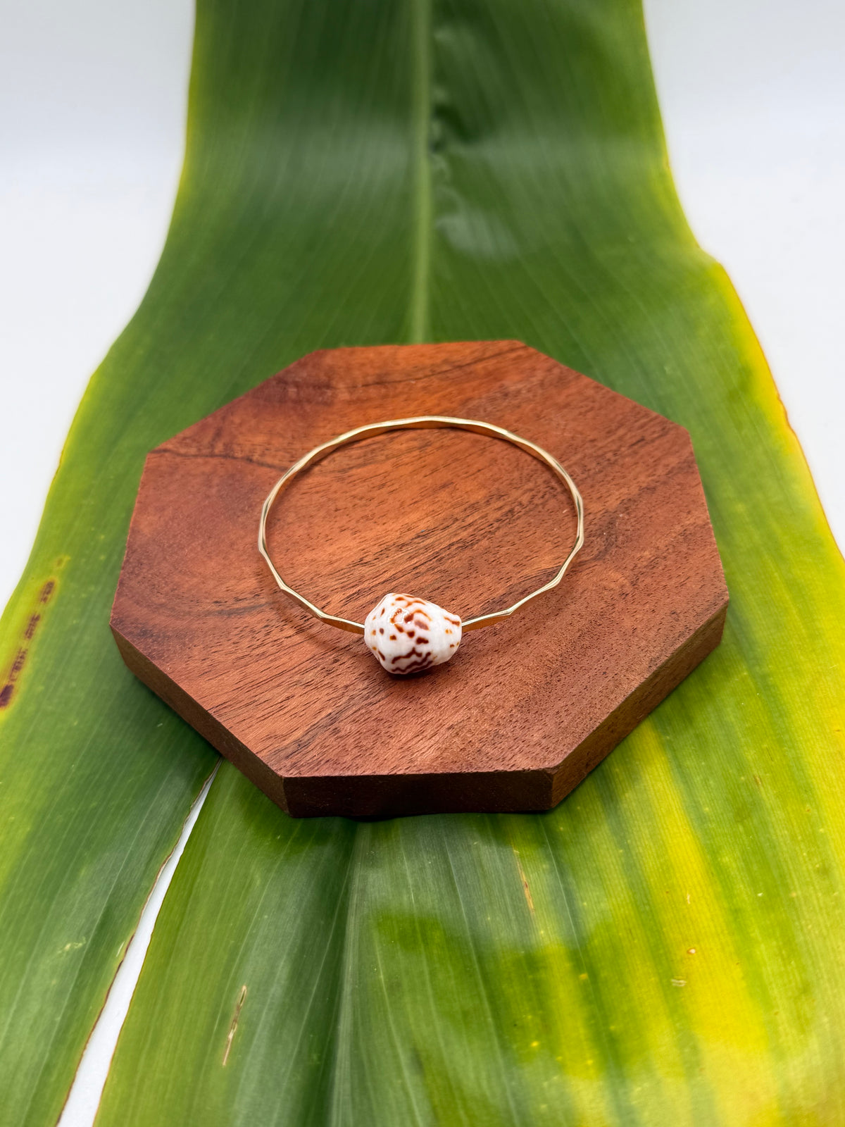 Tahitian Bangle Size 7" Gold Filled
