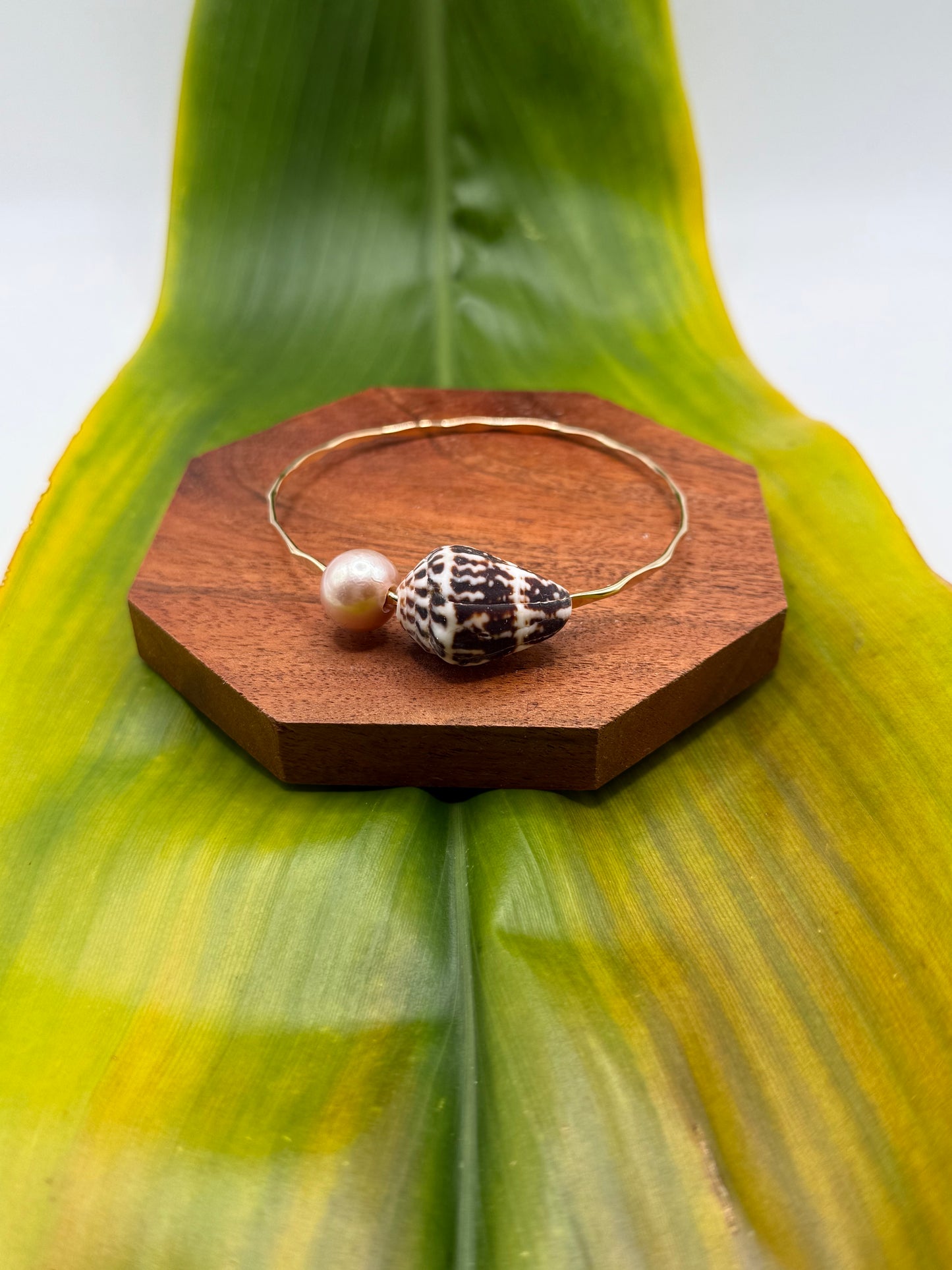 Tahitian Bangle Size 8.5" Gold Filled