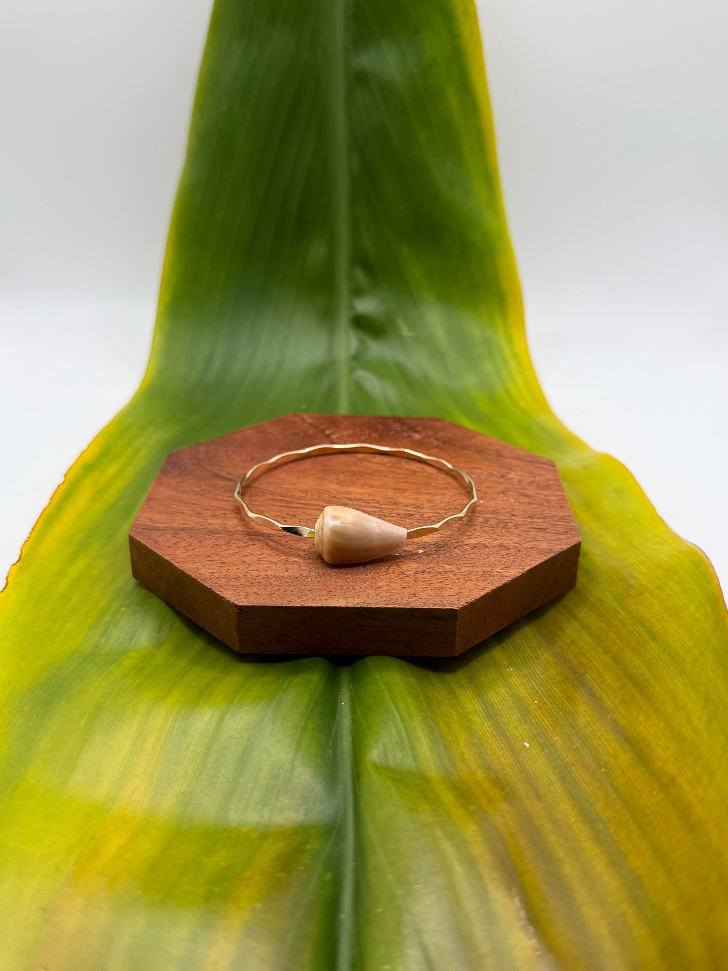 Tahitian Bangle Size 7" Gold Filled