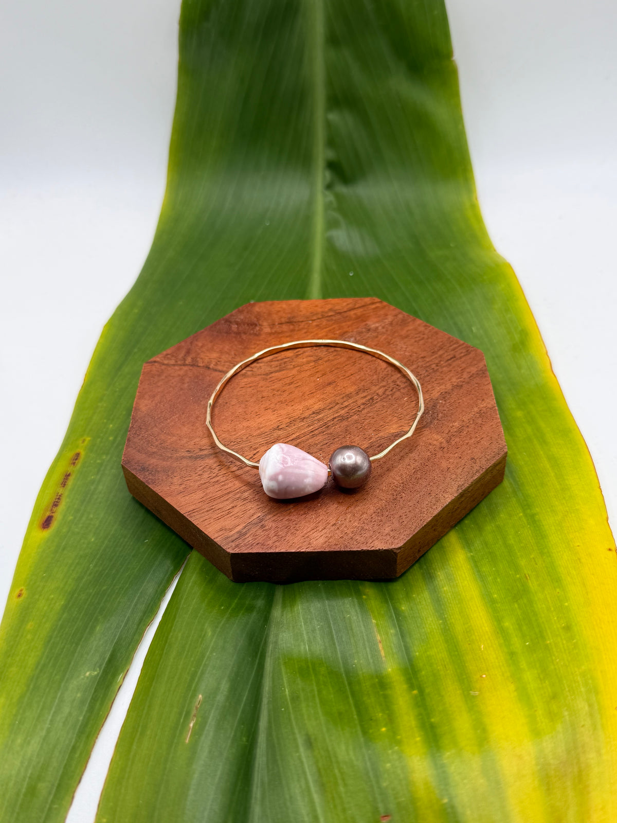 Tahitian Bangle Size 7.5" Gold Filled