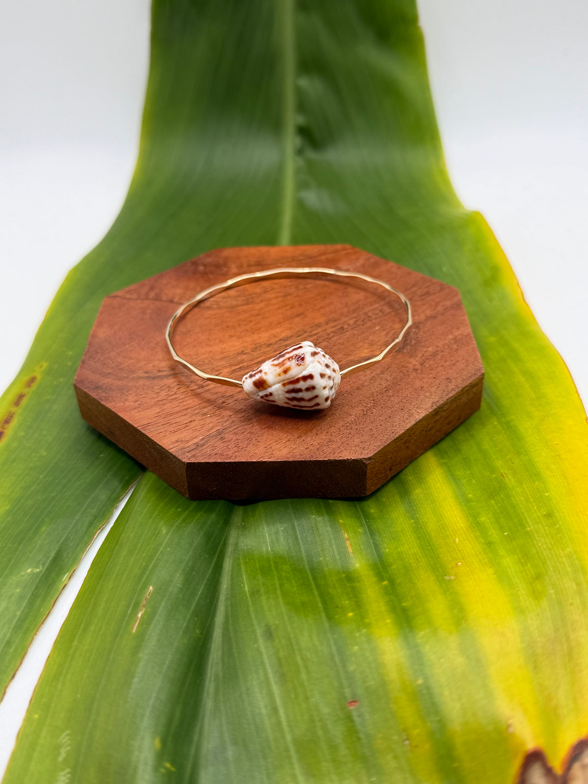 Tahitian Bangle Size 8" Gold Filled