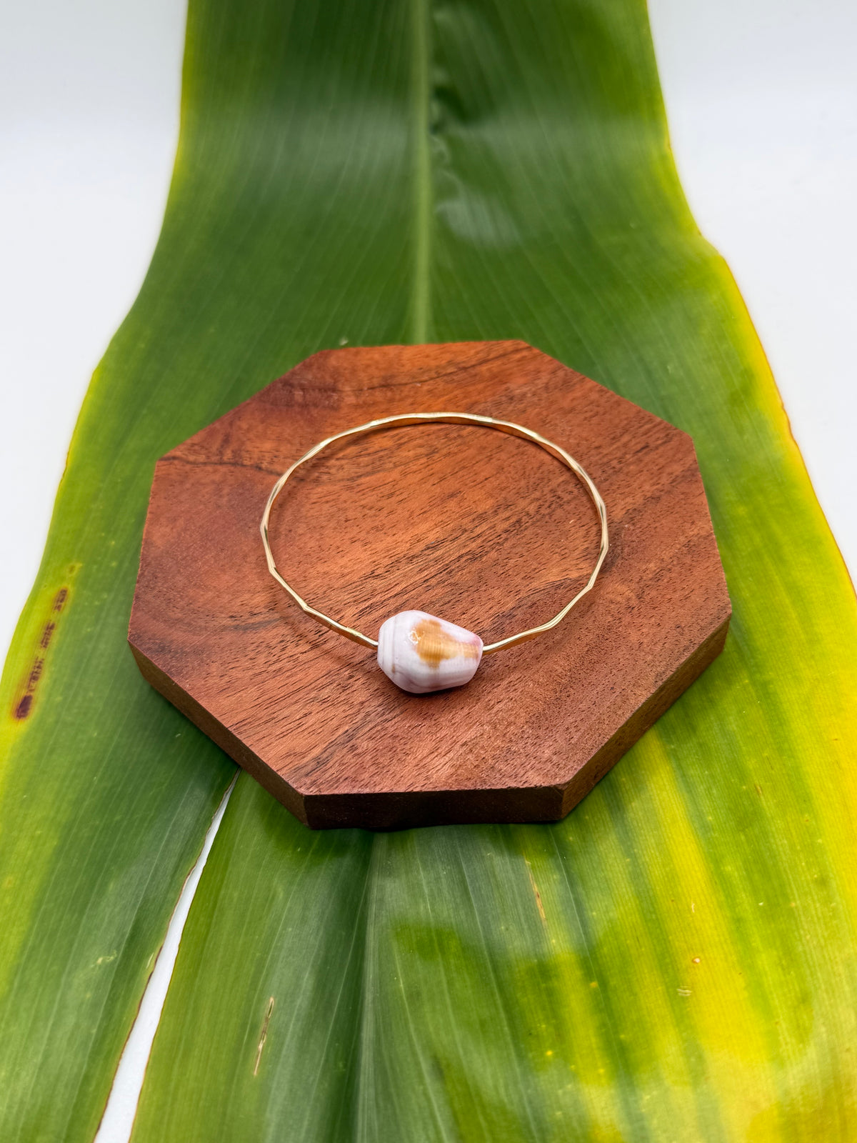 Tahitian Bangle Size 7.5" Gold Filled