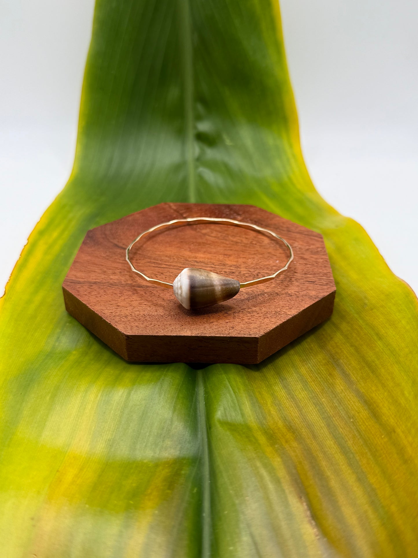 Tahitian Bangle Size 8" Gold Filled