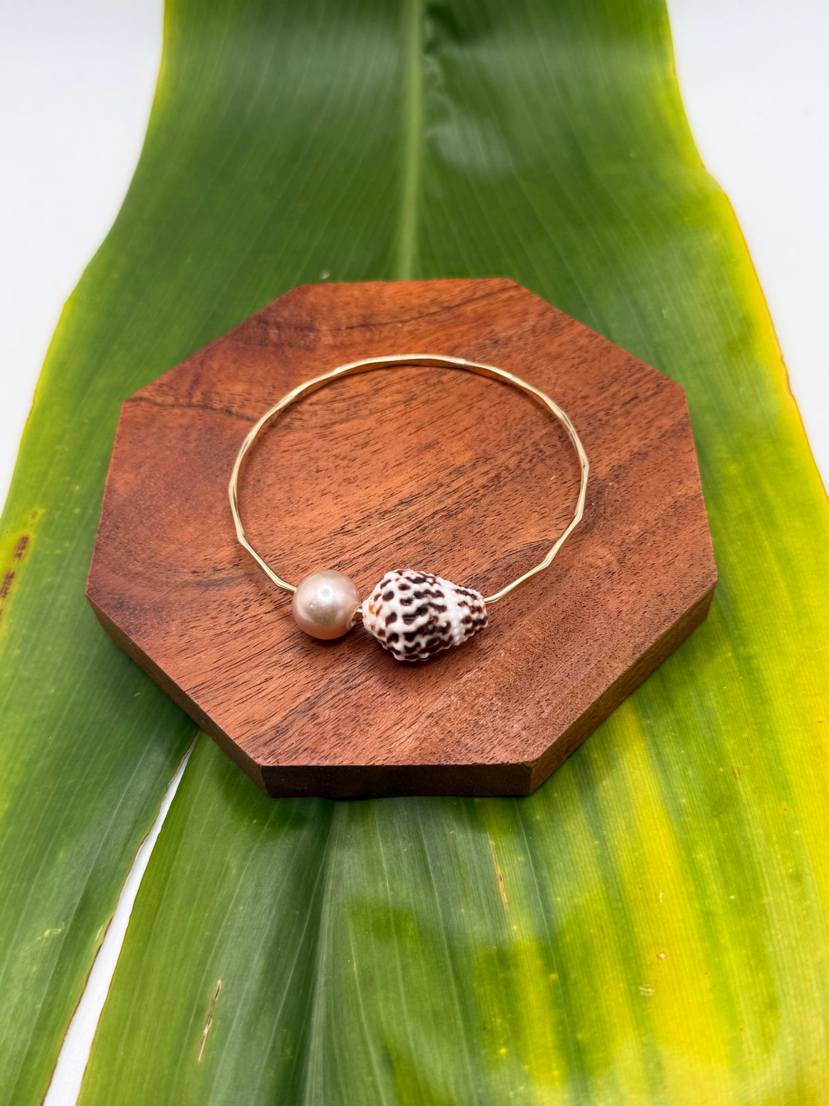 Tahitian Bangle Size 7.5" Gold Filled
