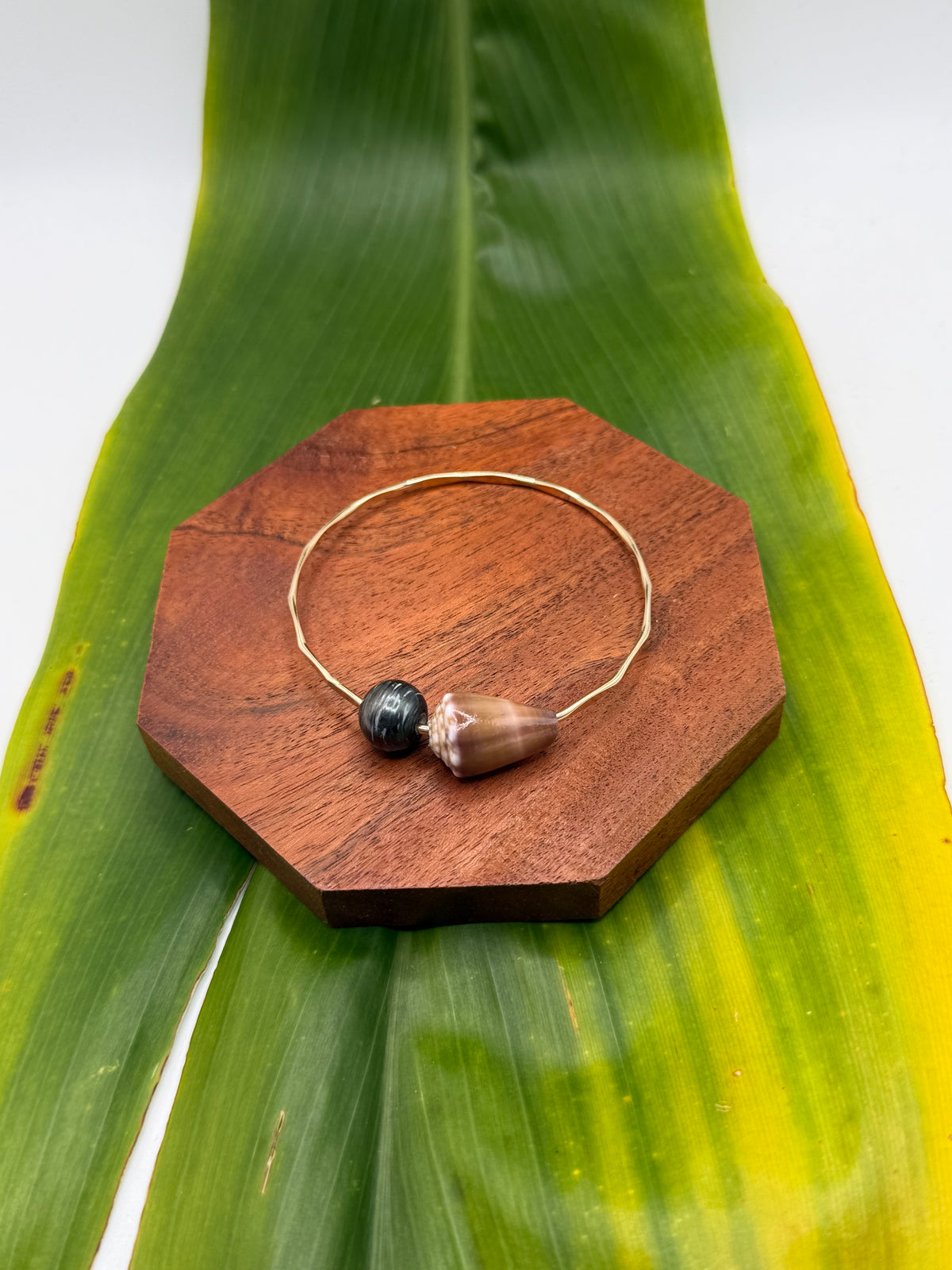 Tahitian Bangle Size 7.5" Gold Filled