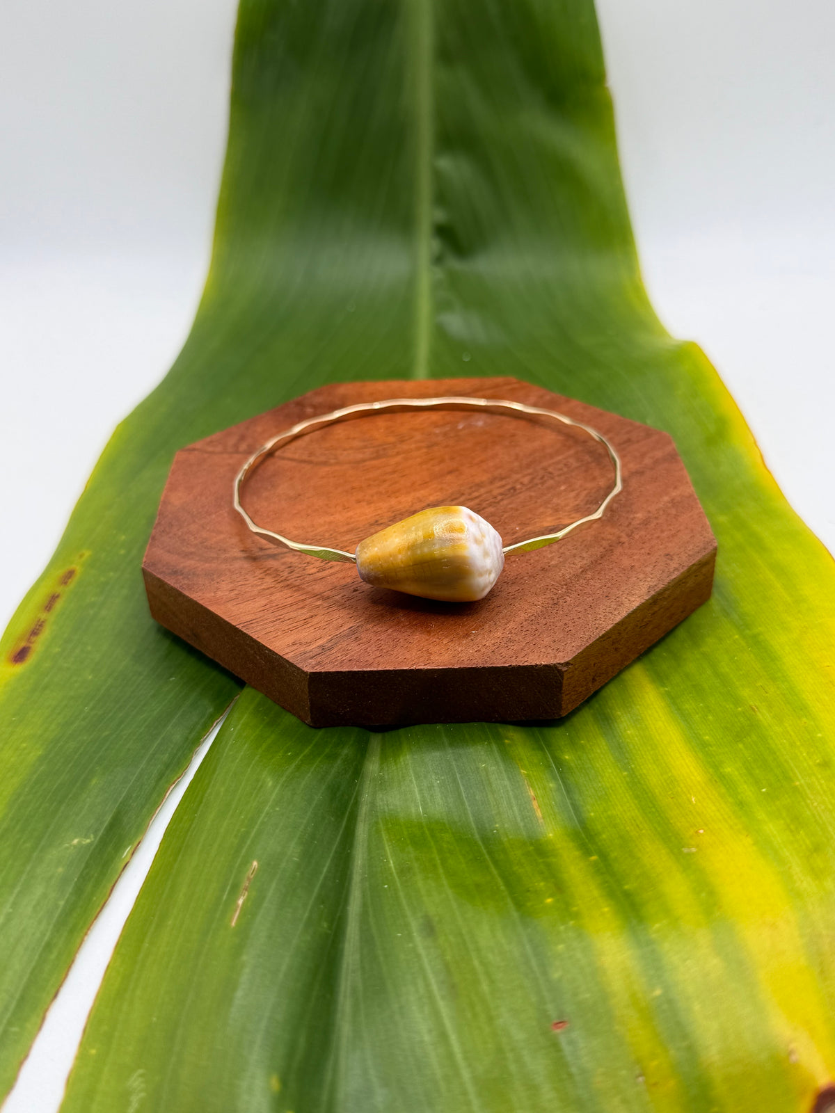 Tahitian Bangle Size 9” Gold Filled