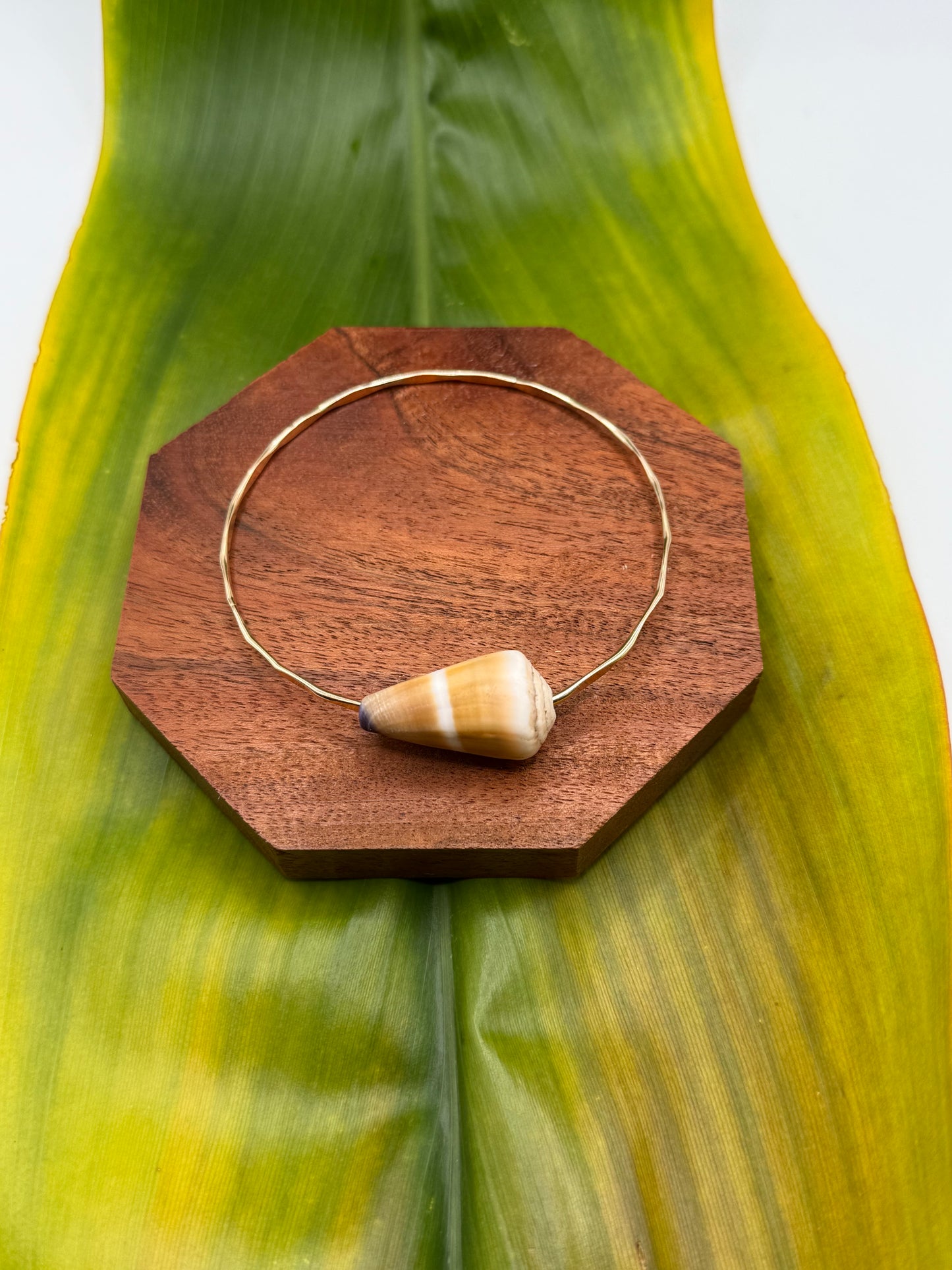 Tahitian Bangle Size 9" Gold Filled