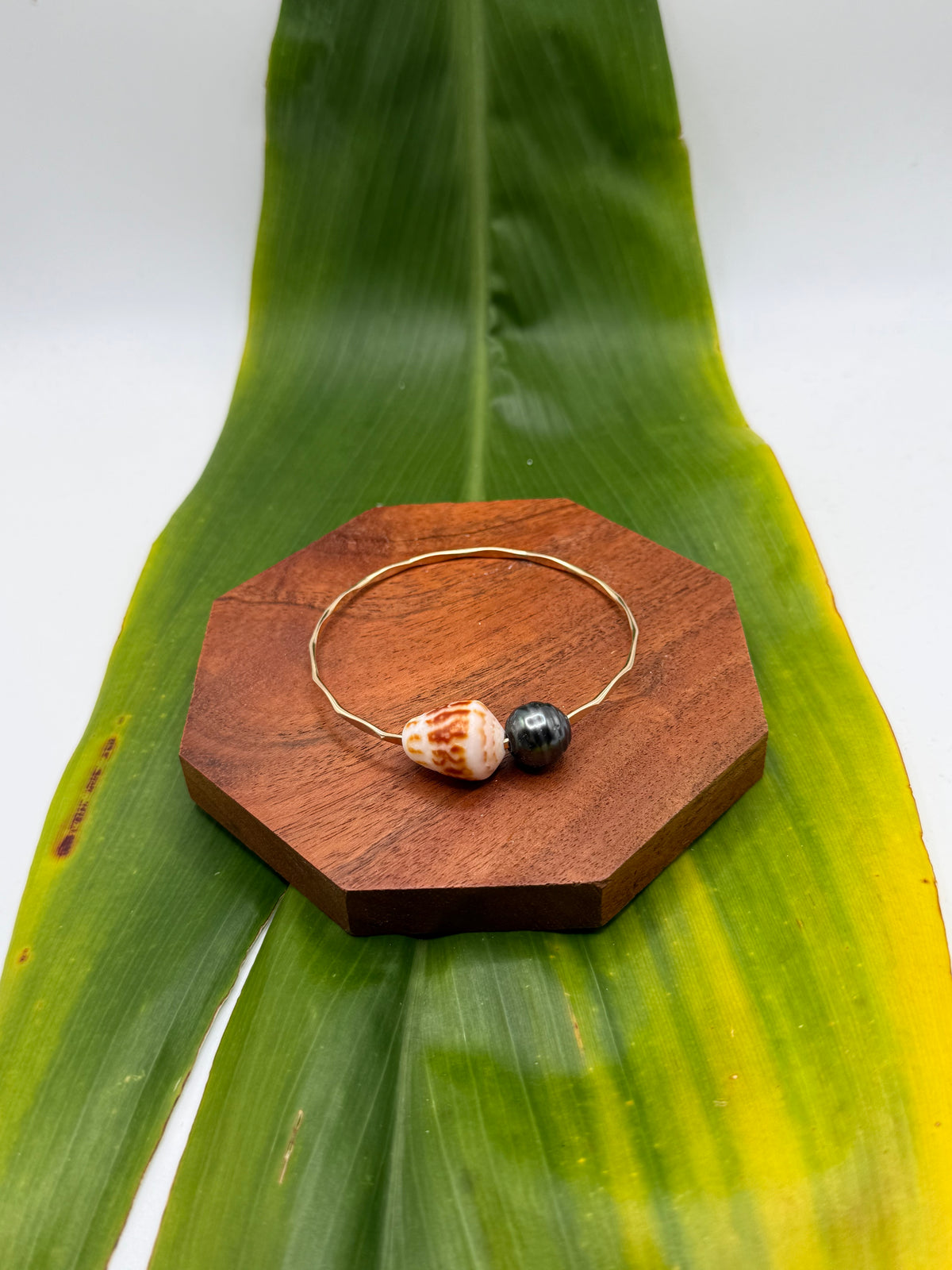 Tahitian Bangle Size 7.5" Gold Filled