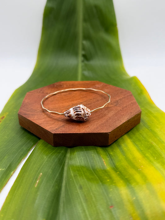 Tahitian Bangle Size 7.5" Gold Filled