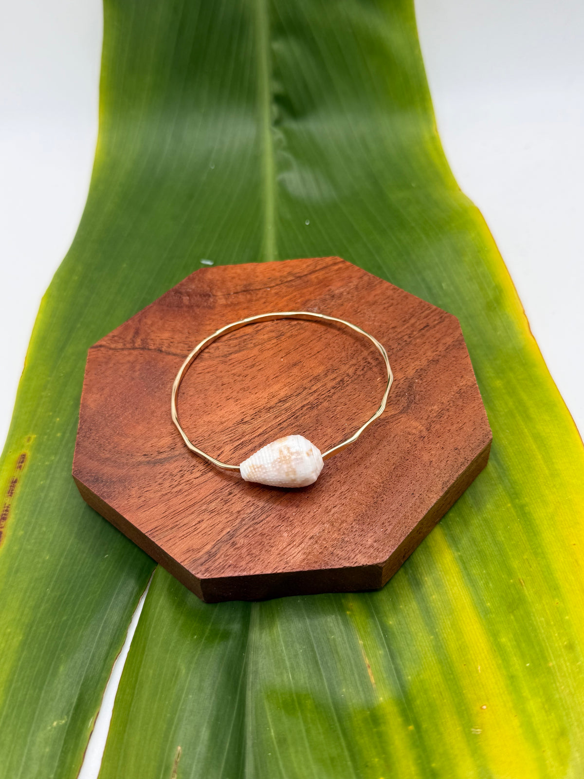 Tahitian Bangle Size 7" Gold Filled