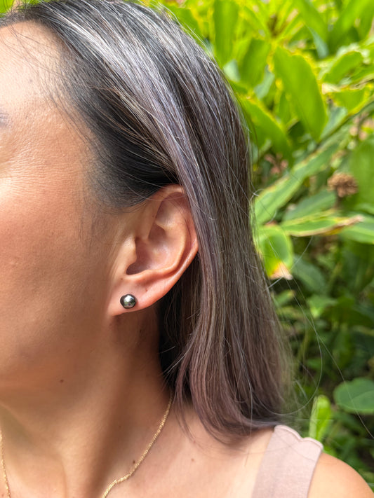 Keshi Pearl Studs