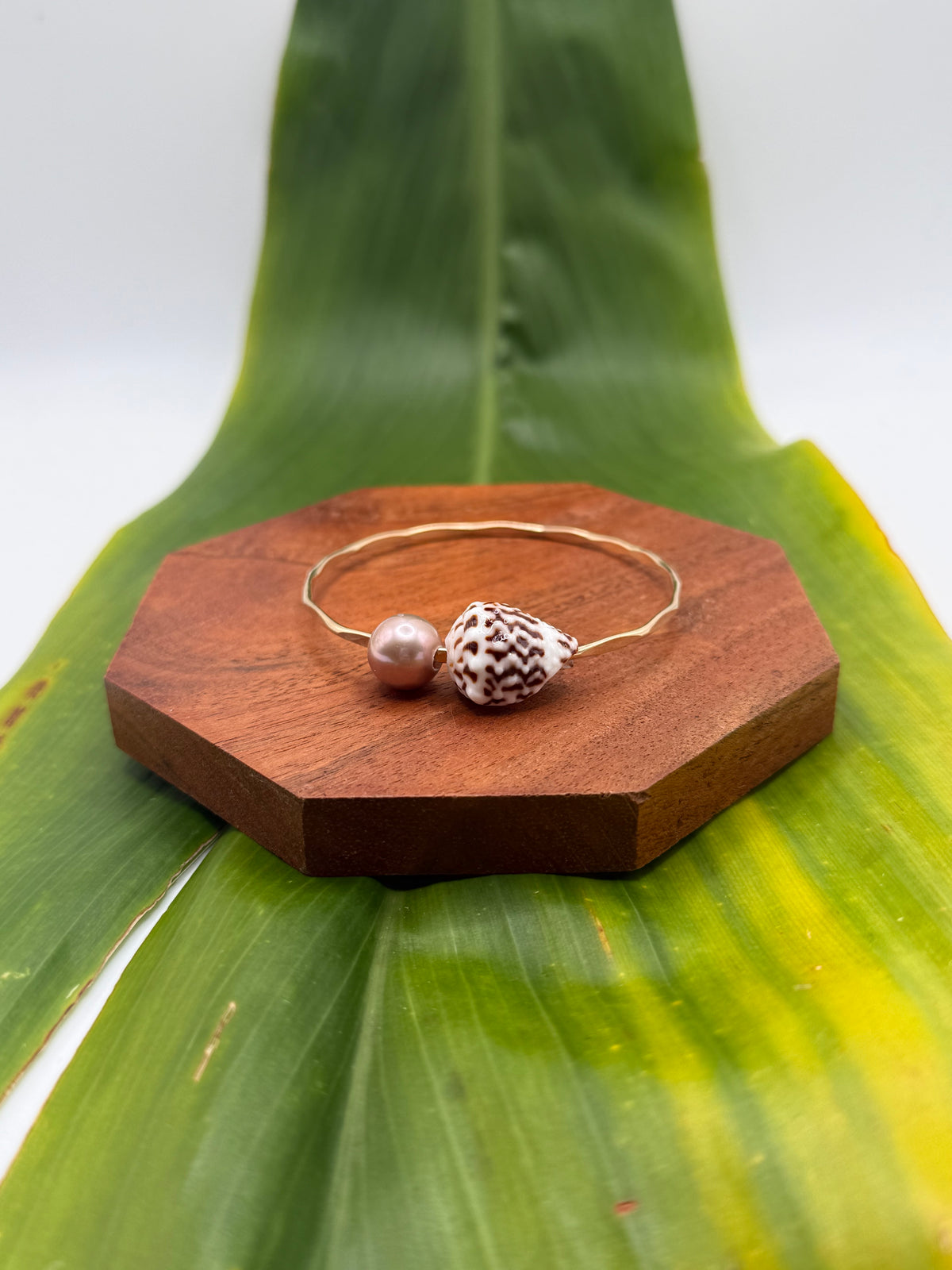 Tahitian Bangle Size 7" Gold Filled